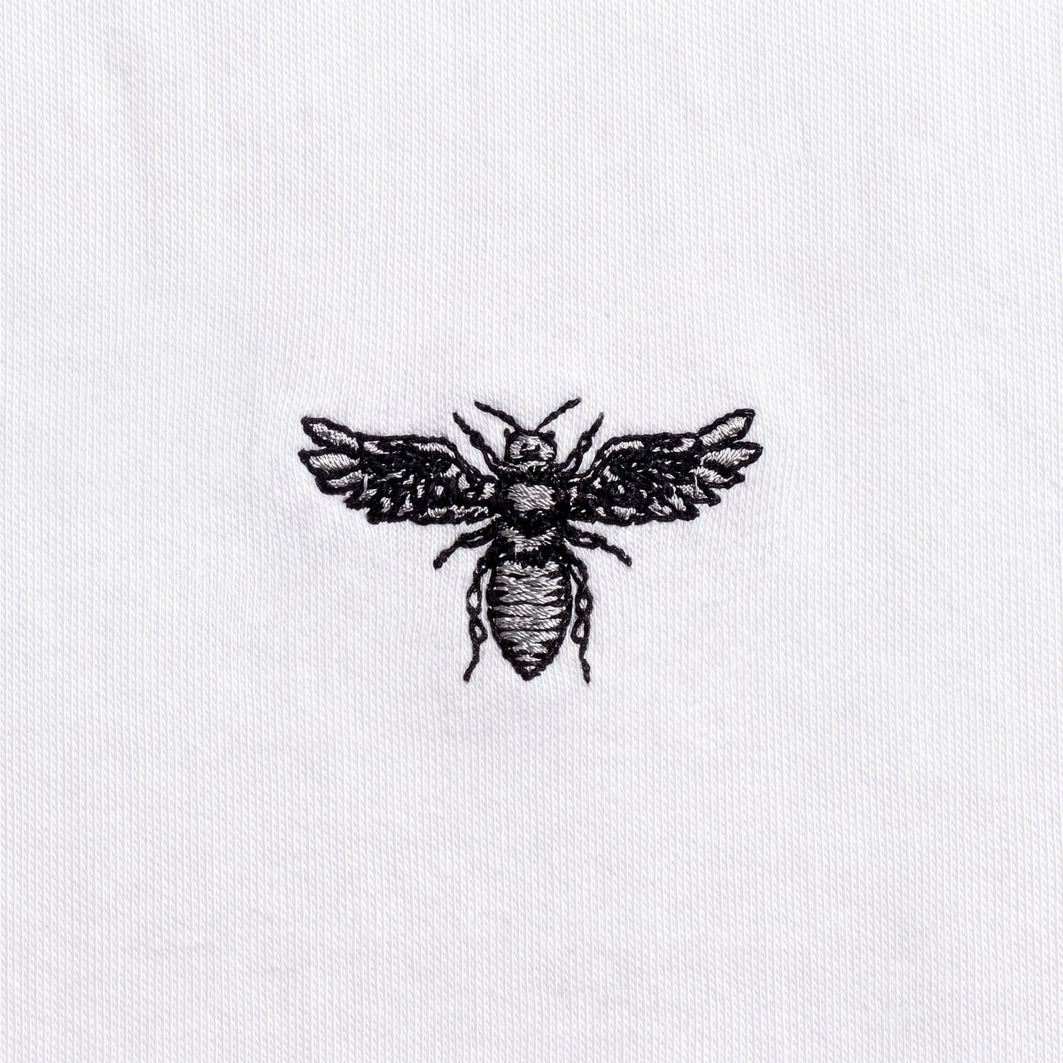 Mercerized 1025 Long White T-Shirt