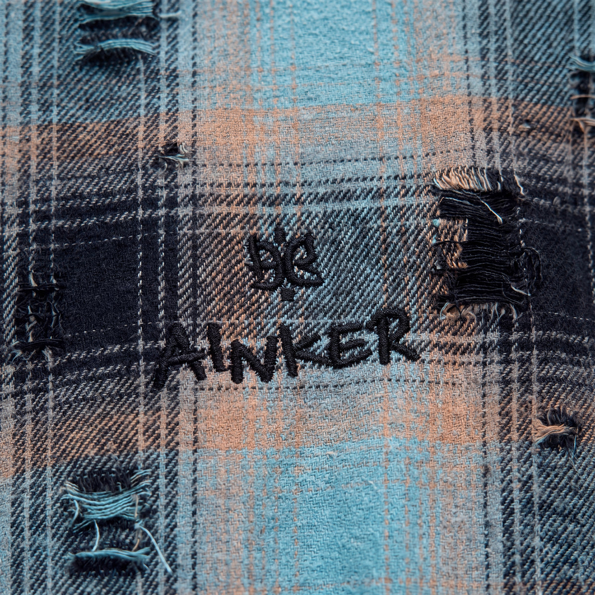 Flannel 1107 Blue Plaid Overshirt