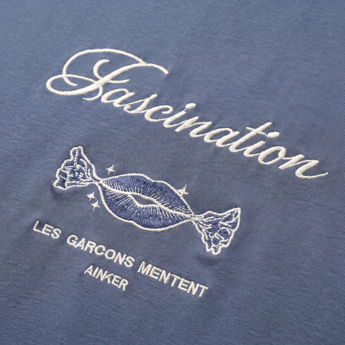 Mercerized 1034 Blue T-Shirt