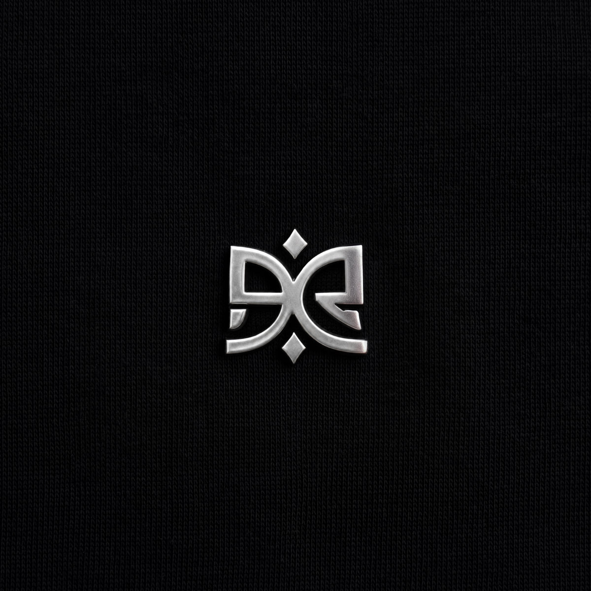 Mercerized 1008 Black T-Shirt