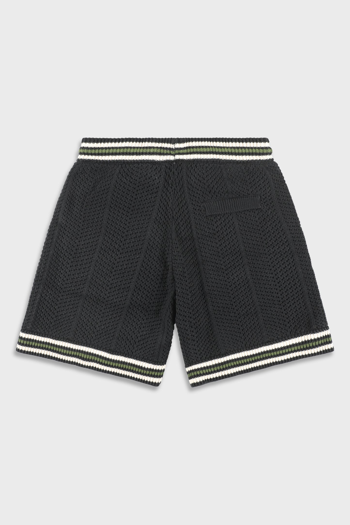 802 Black Knit Short Pant