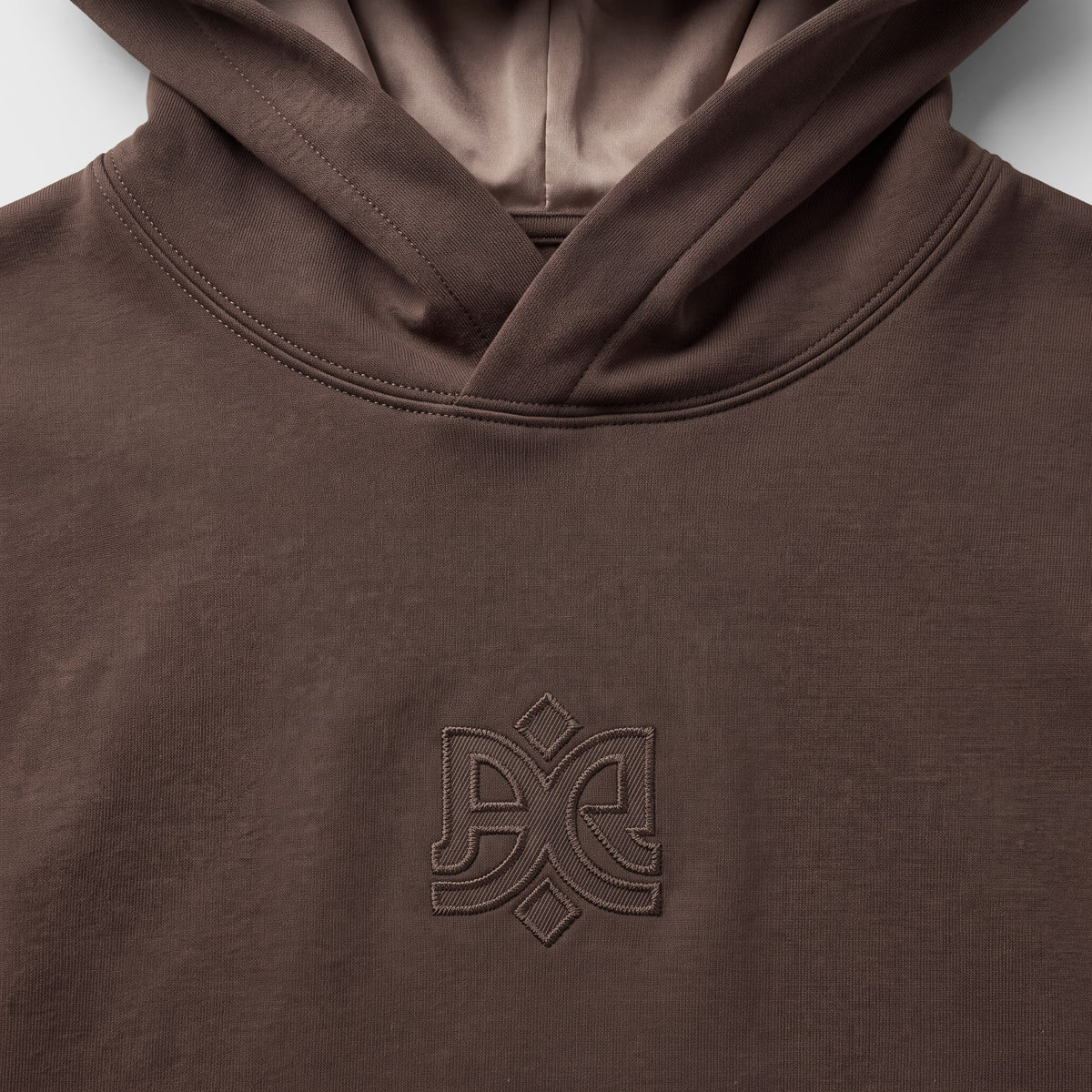 1050 Brown Hoodie - detail