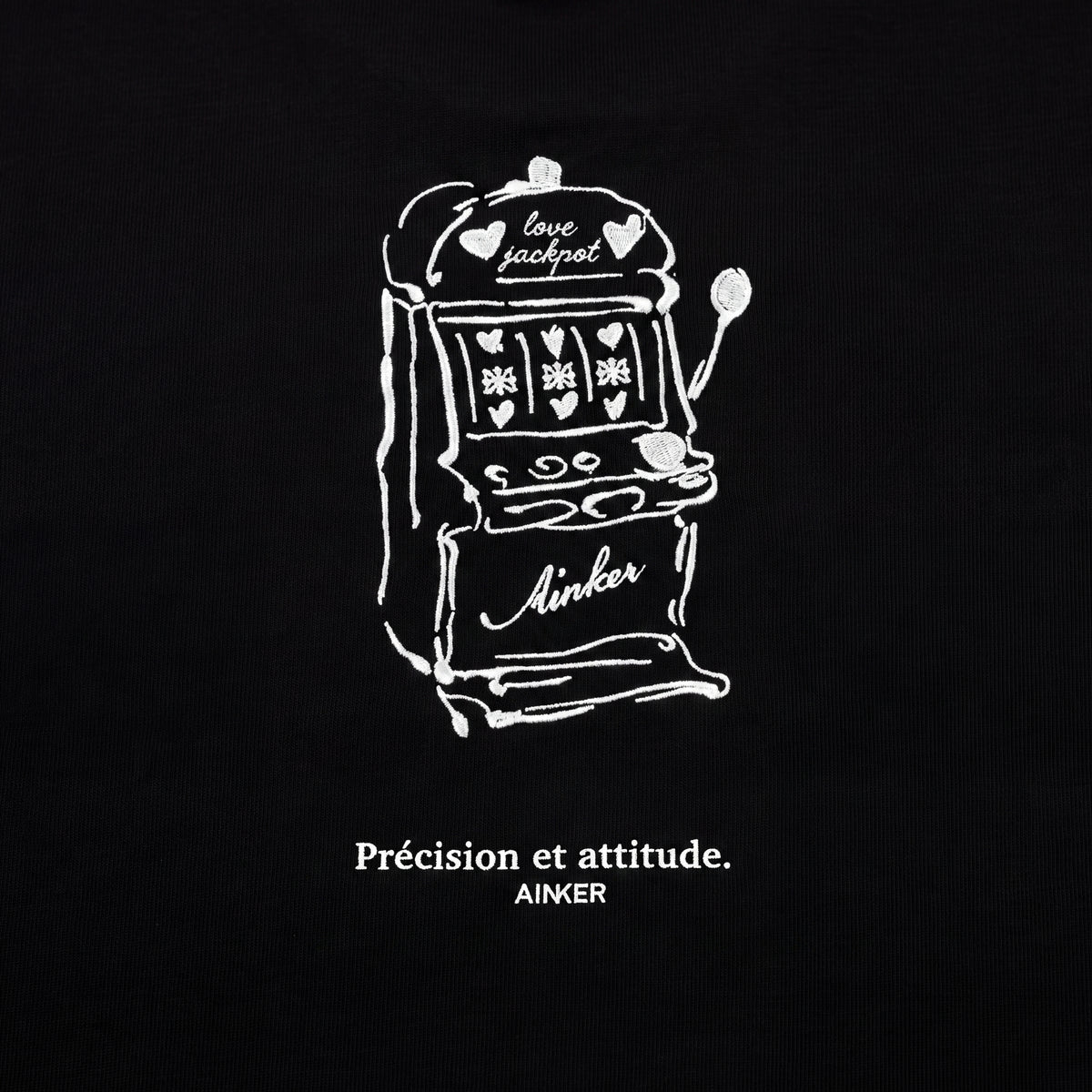 Mercerized 1163 Black T-Shirt