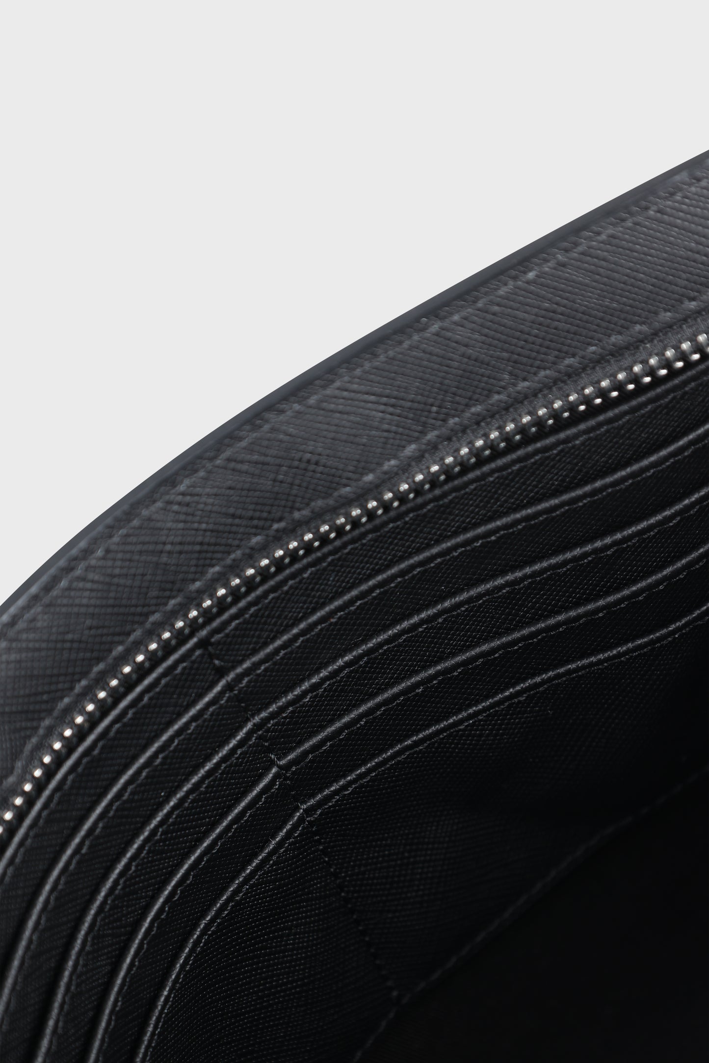 Black 691 Clutch Saffiano Bag