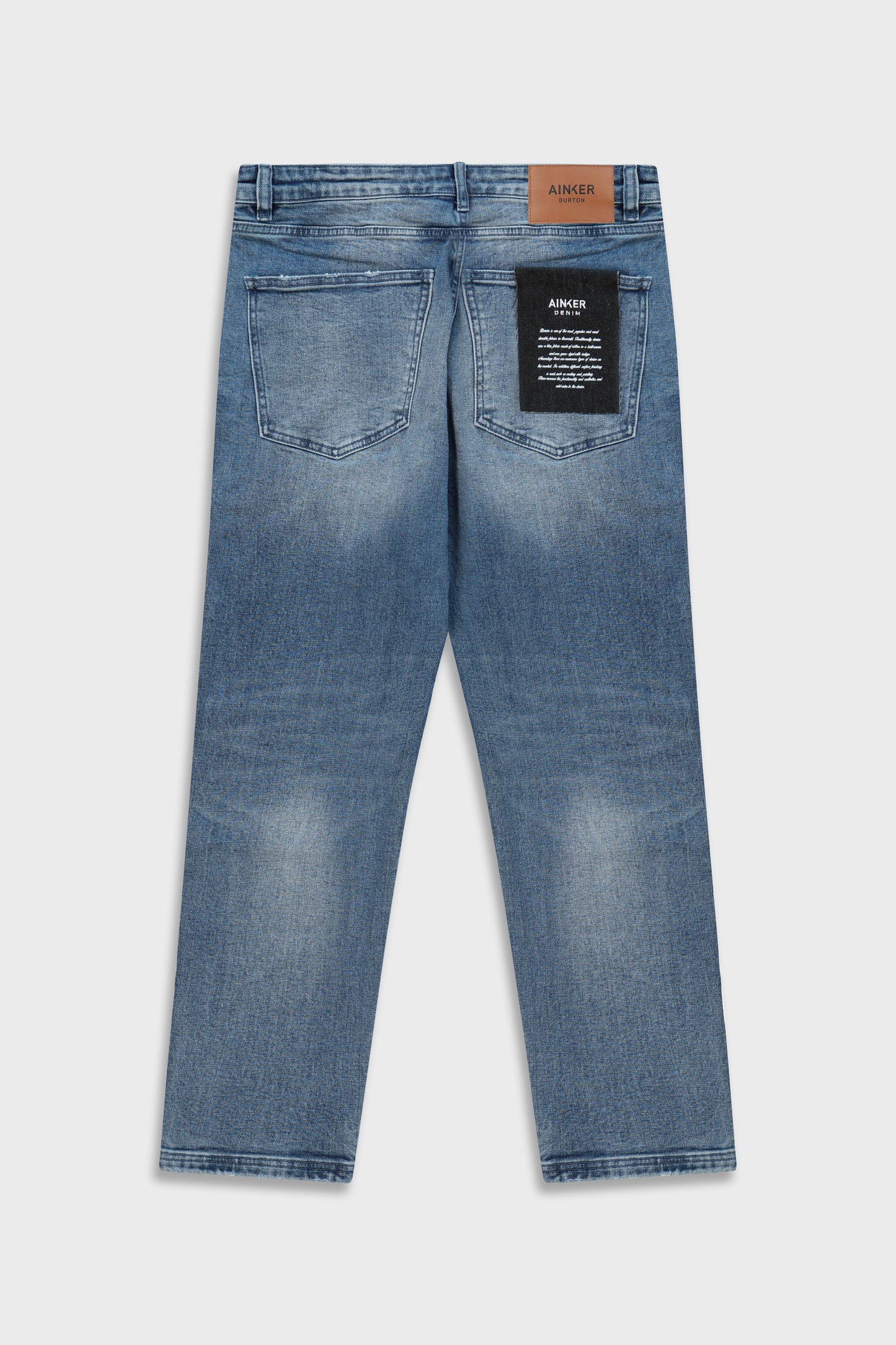 Burton Blue 672 Slim Fit Jeans