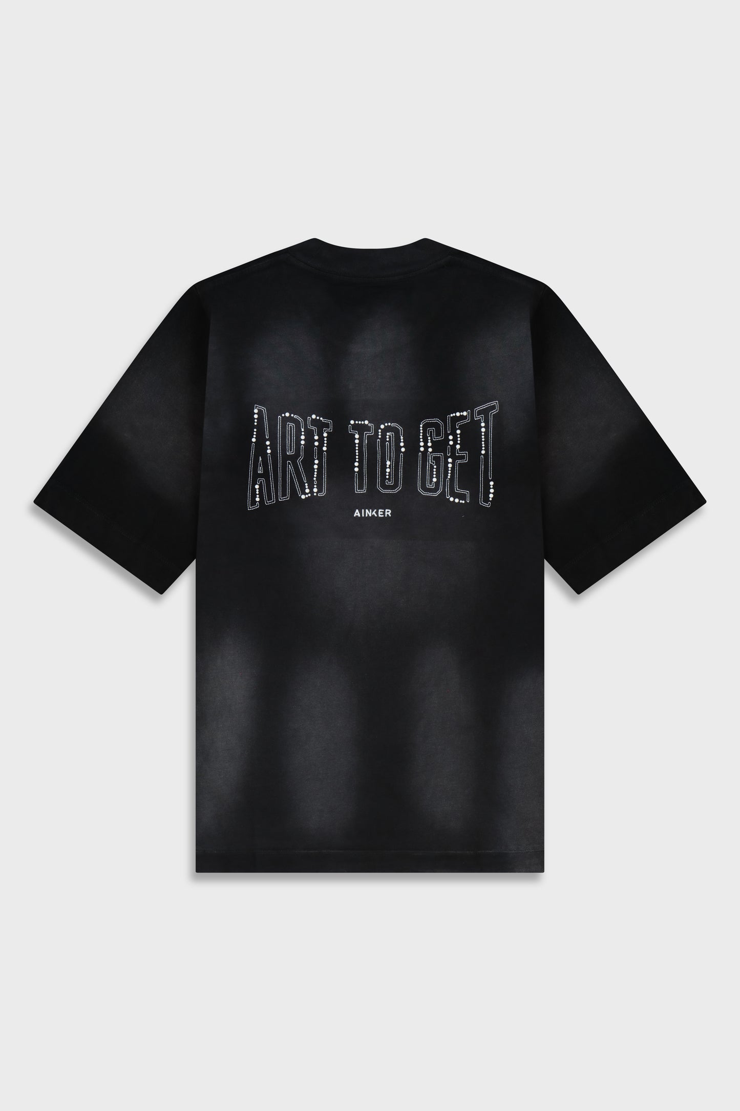 Cotton Wash 717 Black T-Shirt