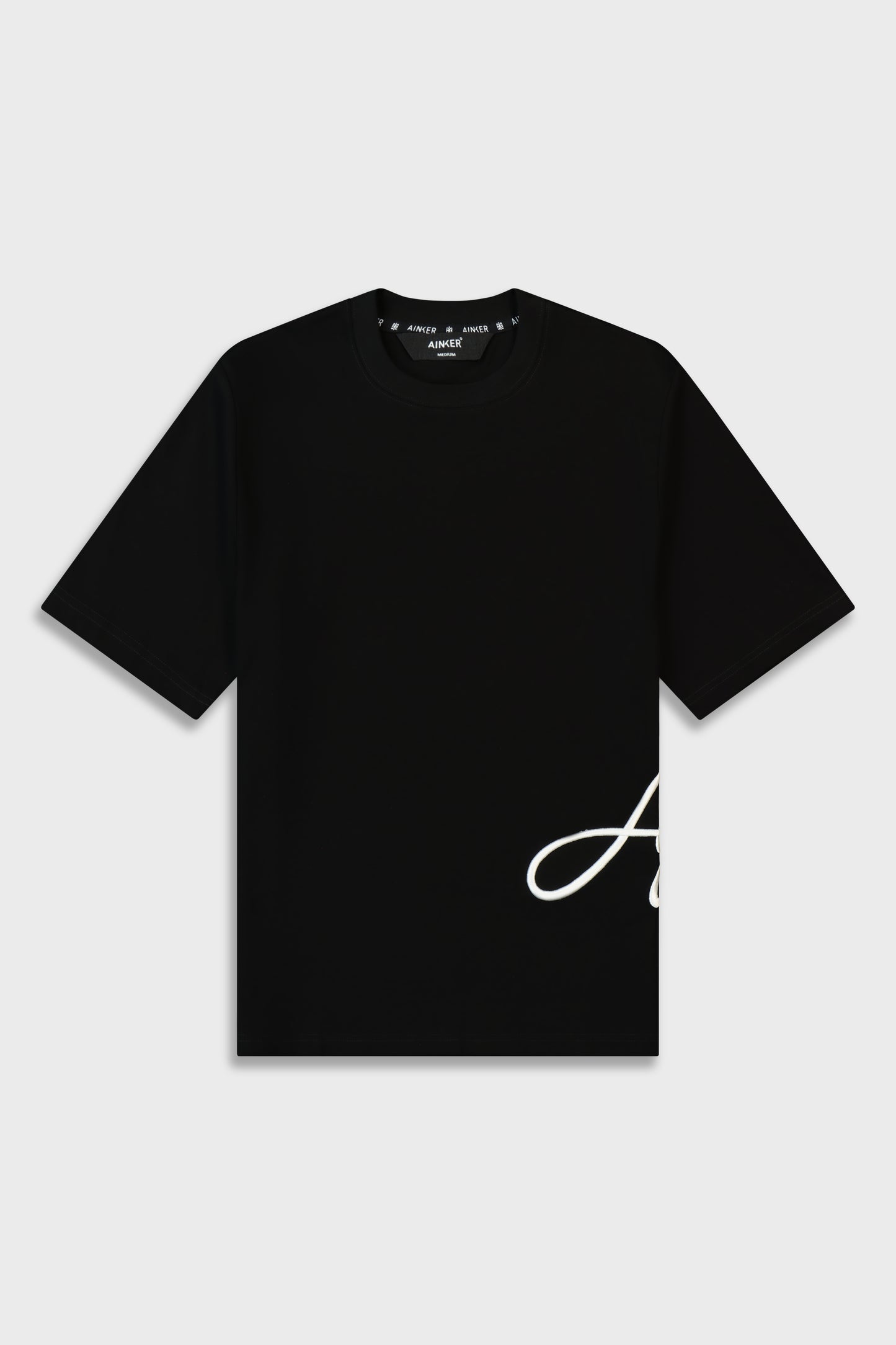 Mercerized 723 Black T-Shirt