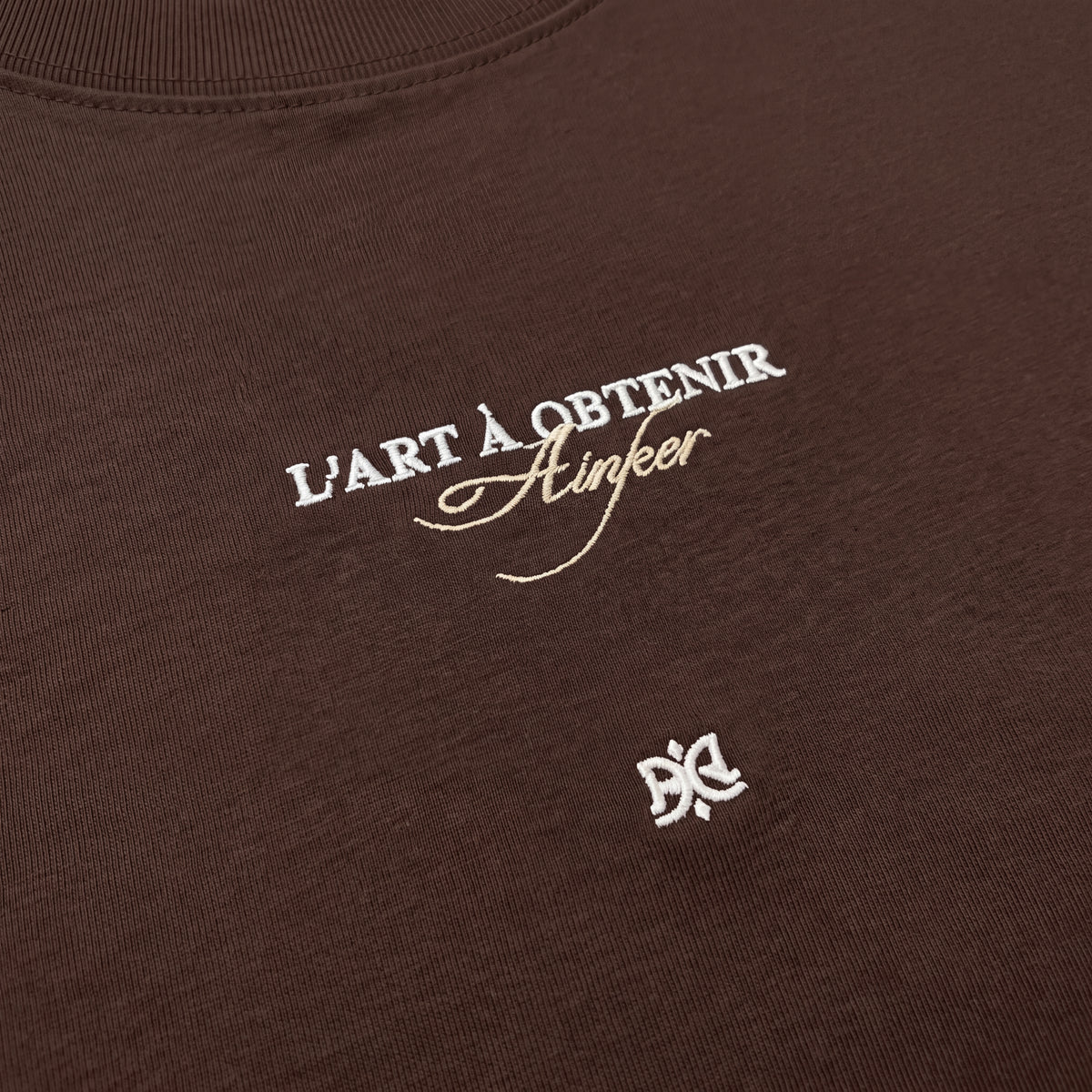 Mercerized 1019 Brown T-Shirt