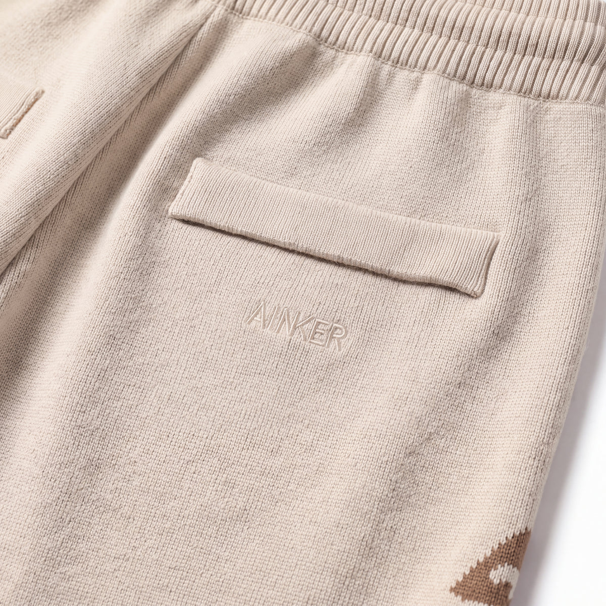1127 Off White Knit Pant