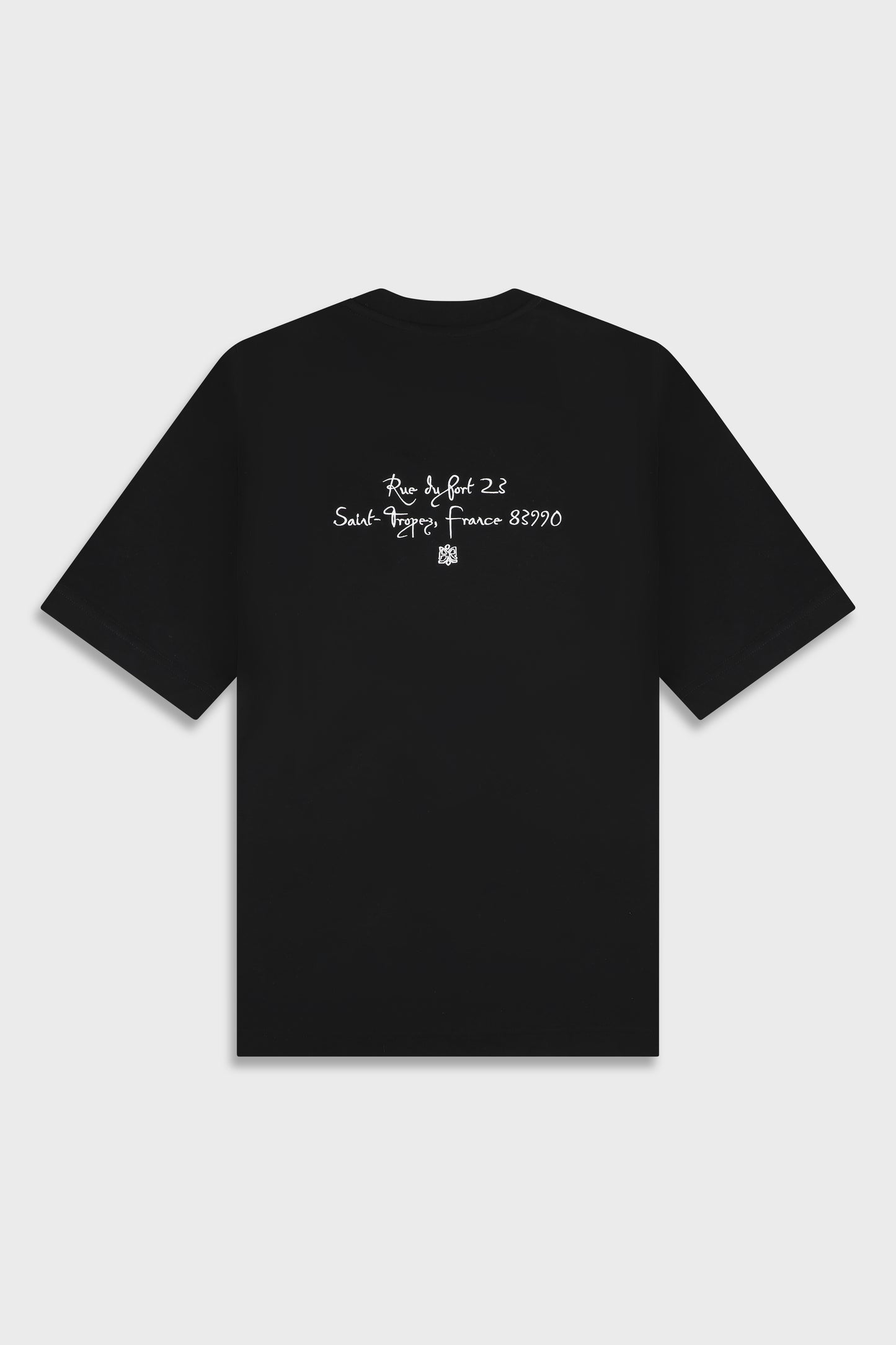 Mercerized 806 Black T-Shirt