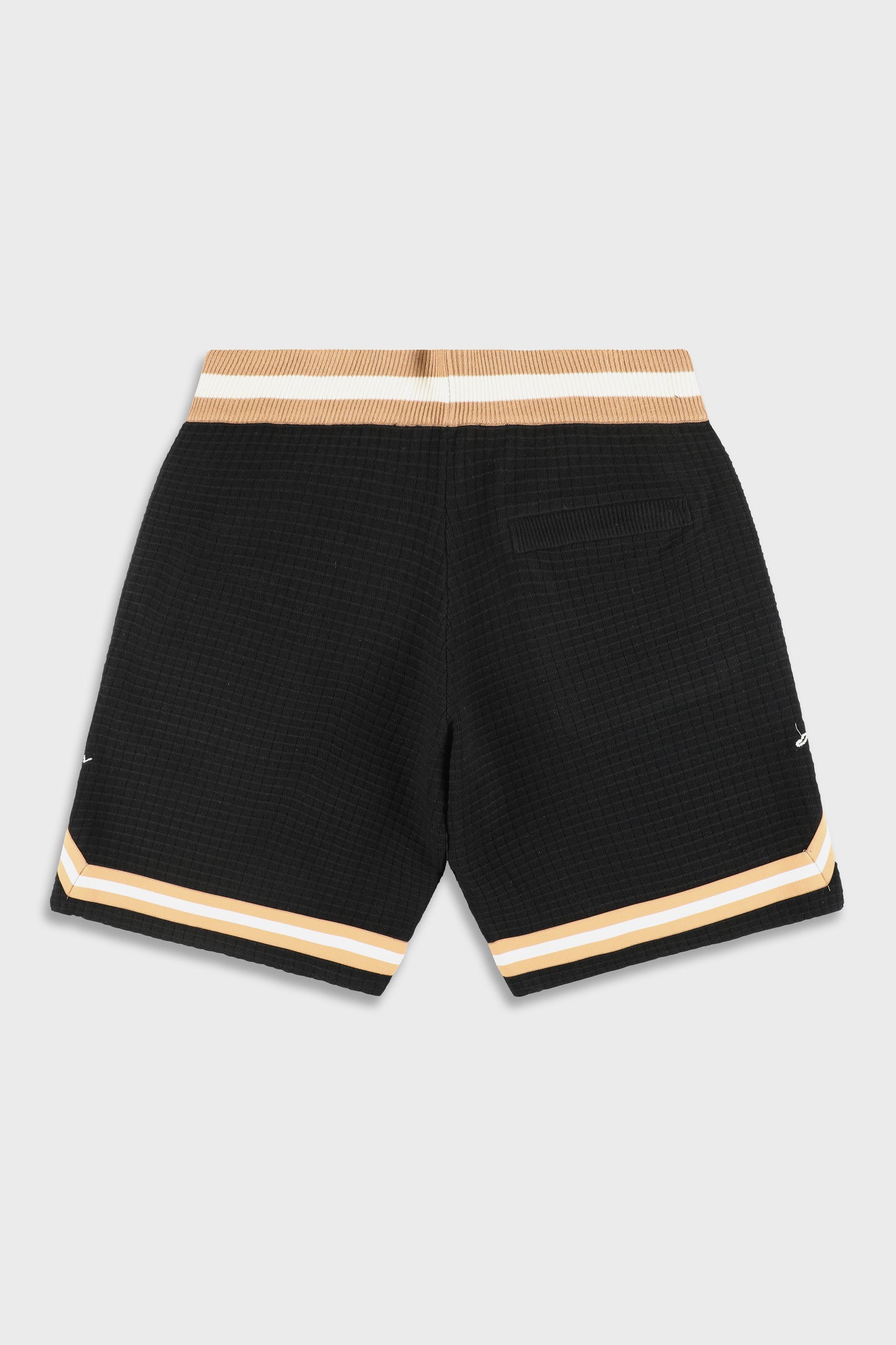 821 Waffle Black Short Pant