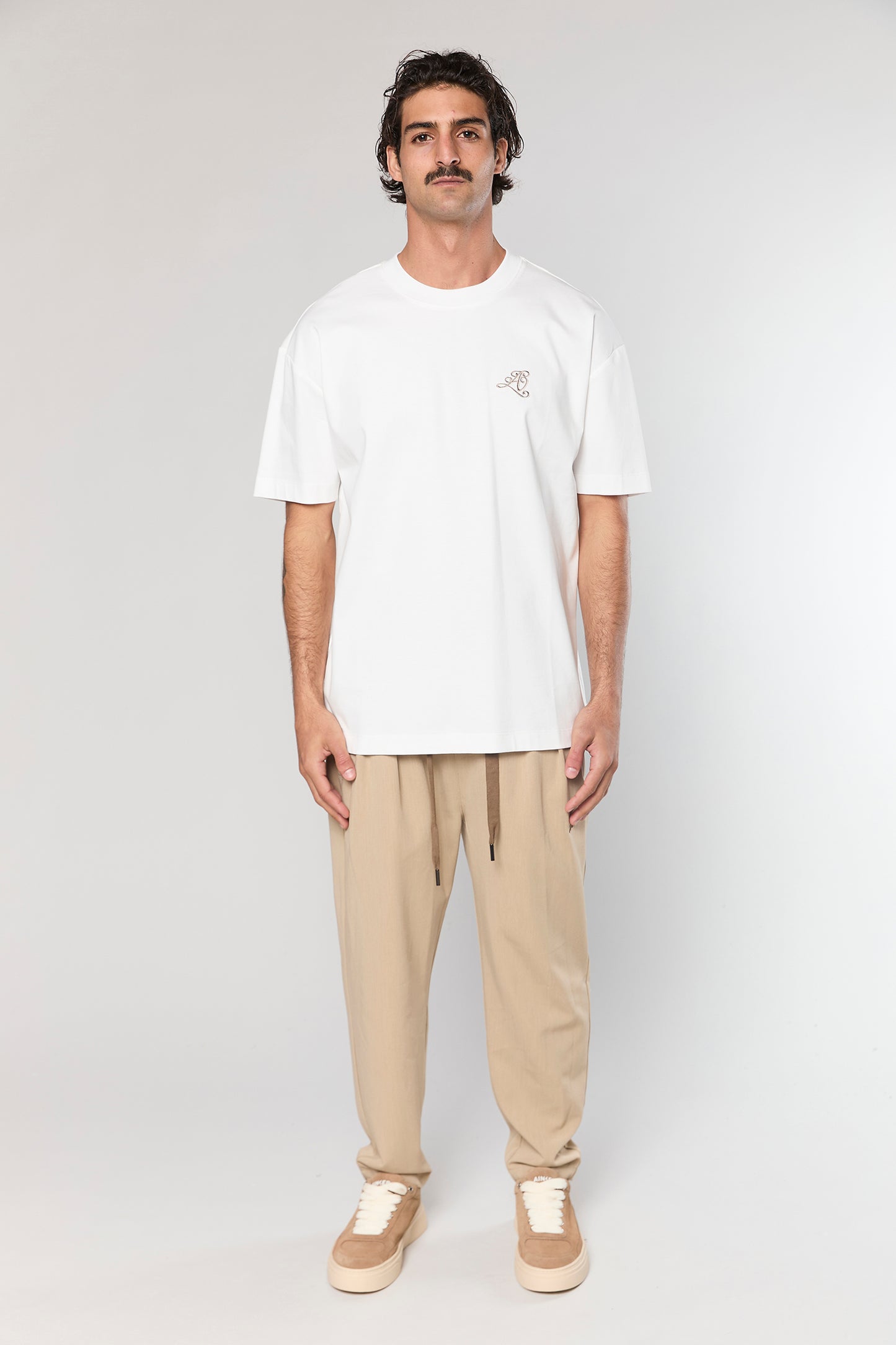 Mercerized 741 White T-Shirt