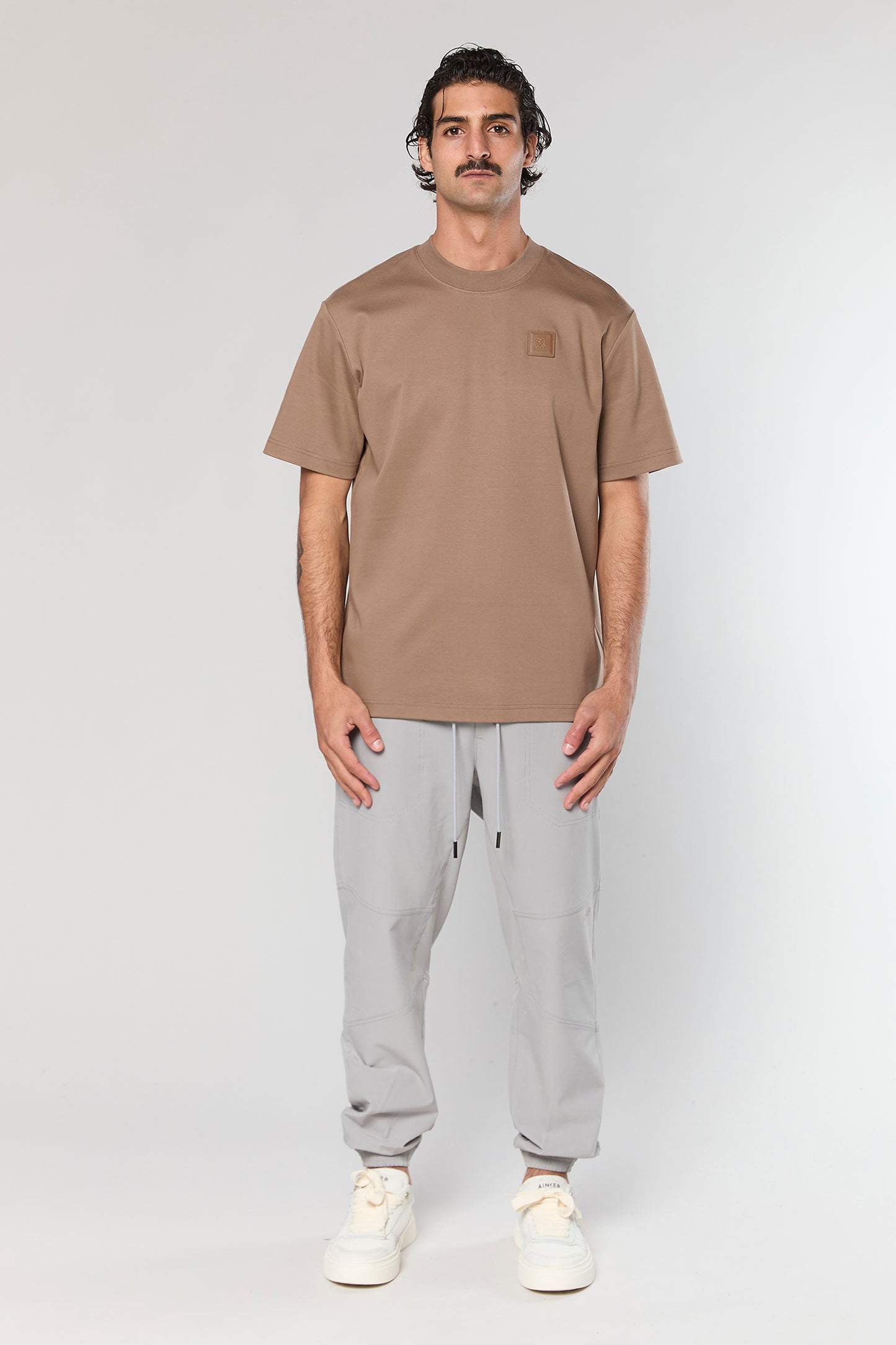 Mercerized 818 Mocha T-Shirt