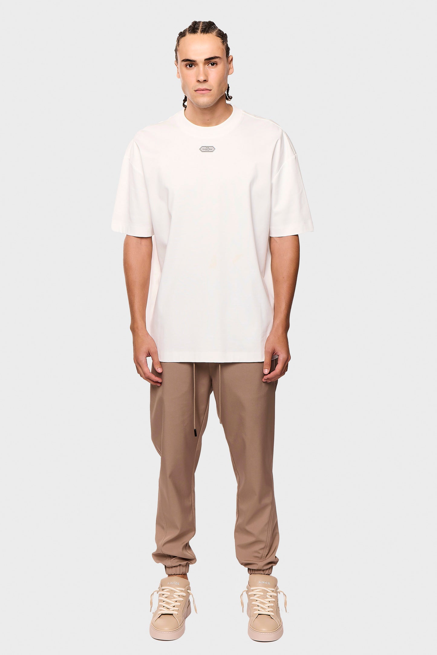 Mercerized 554 White T-Shirt