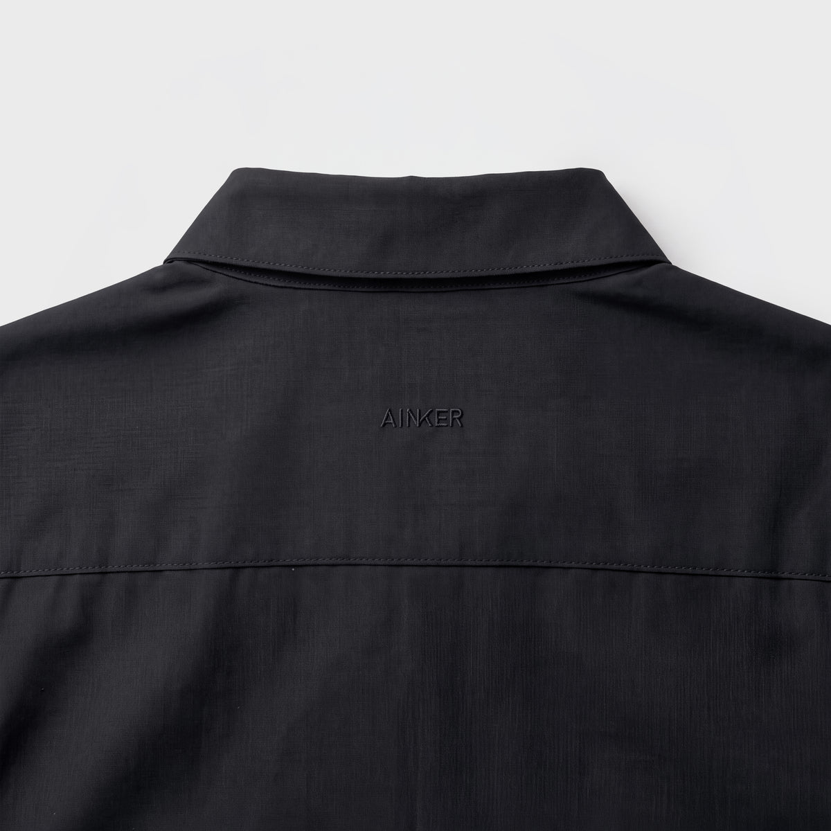 Wool Blend 1081 Black Shirt
