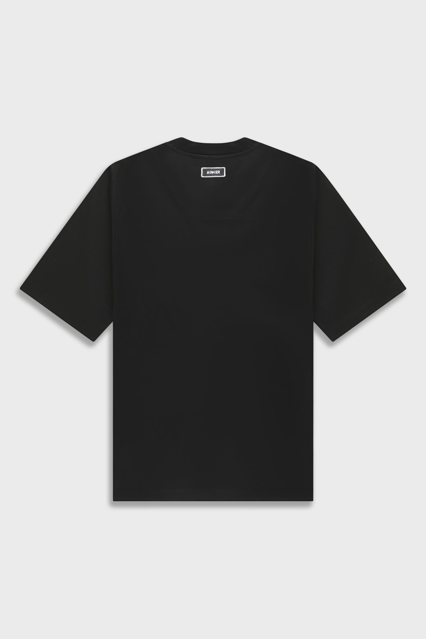 Mercerized 592 Black T-Shirt