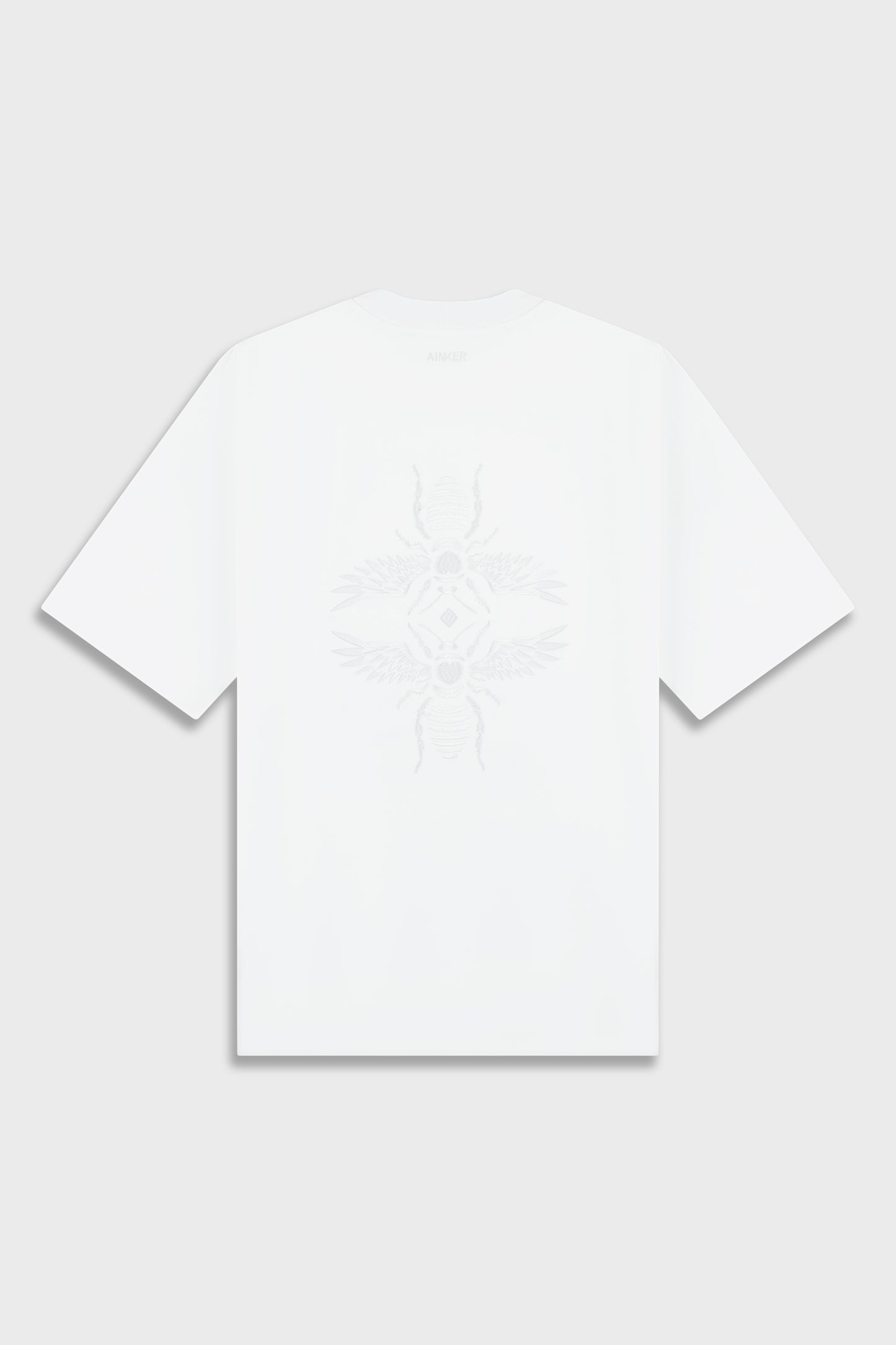 Mercerized 590 White T-Shirt