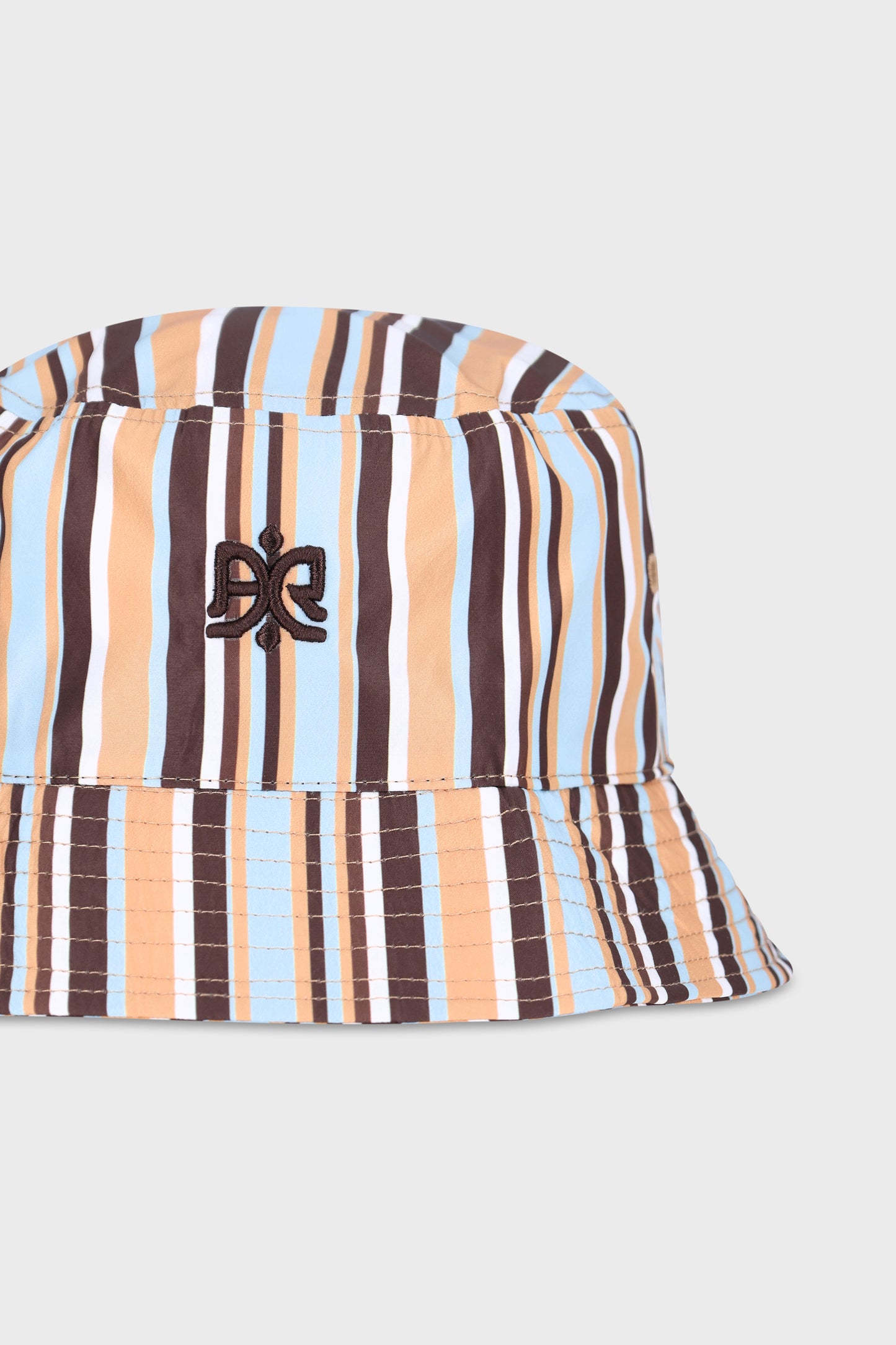 868 Brown Cotton Bucket Hat