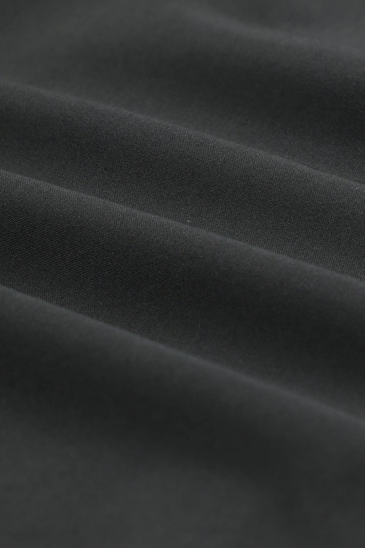 Mercerized 538 Long Black T-Shirt
