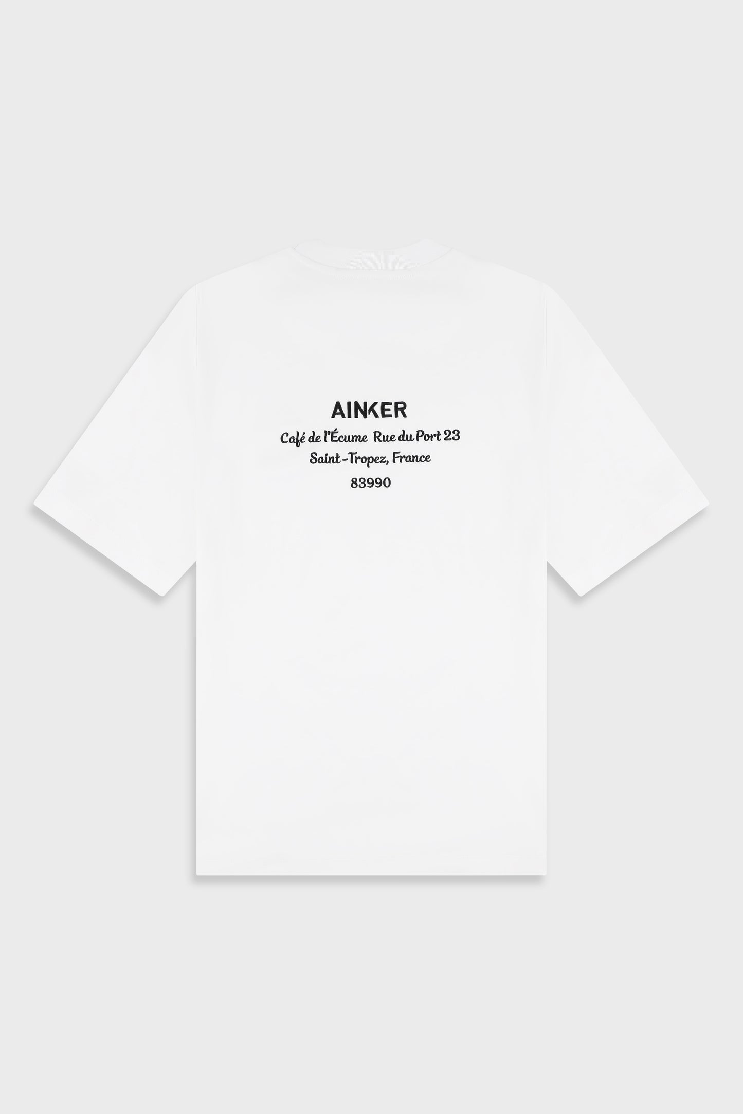 Mercerized 727 White T-Shirt