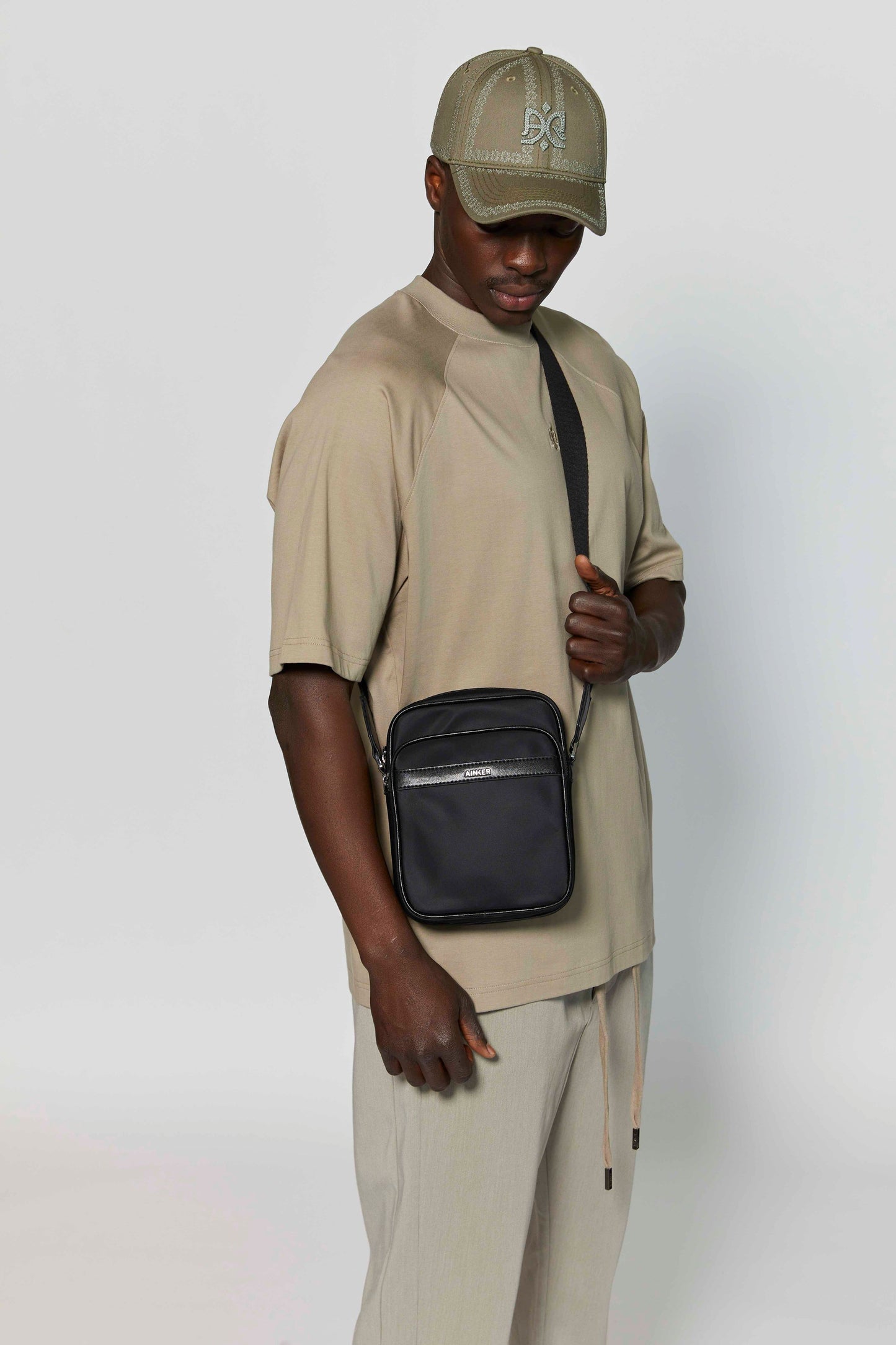 Black Messenger Bag