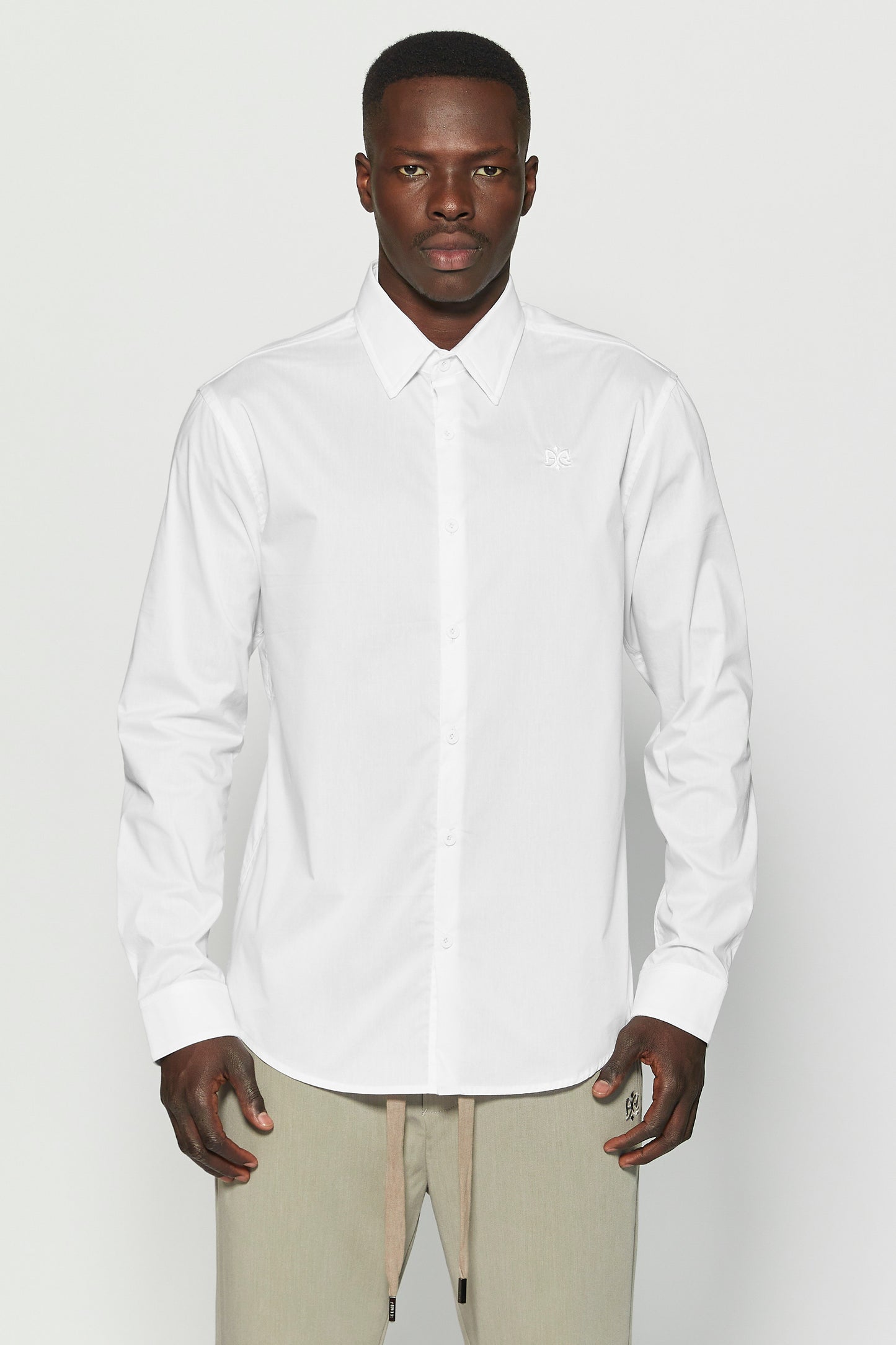 White 004 Button Shirt