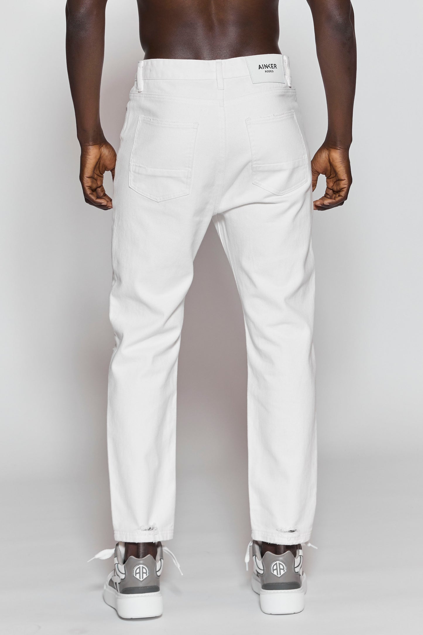 Rodeo White 380 Regular Fit Jeans