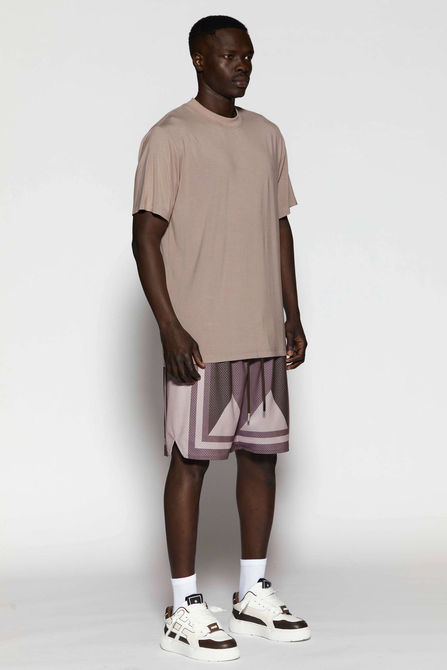 Stripe BB 273 Mocha Short Pant