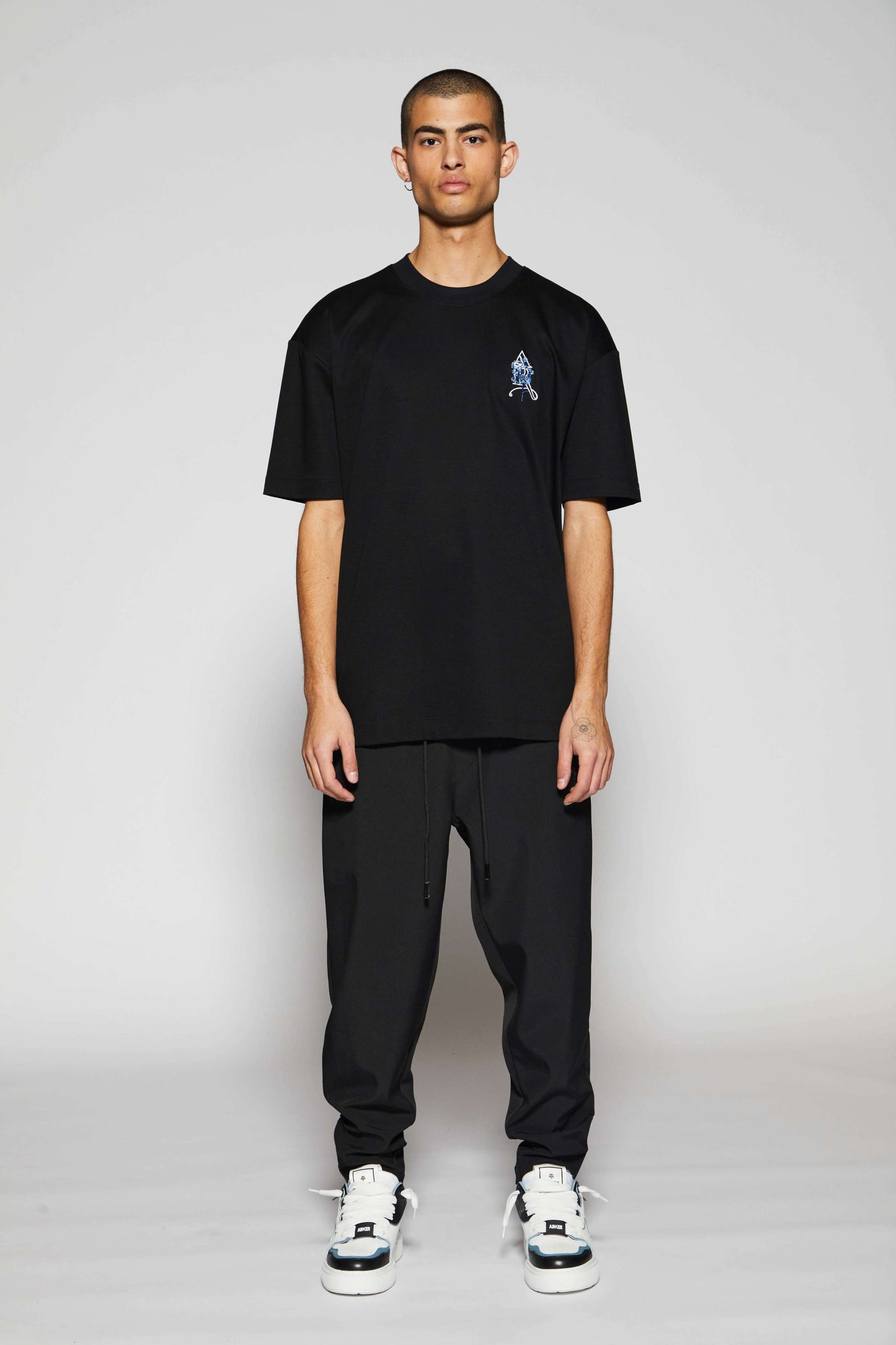 Cote d' Azur Black T-Shirt