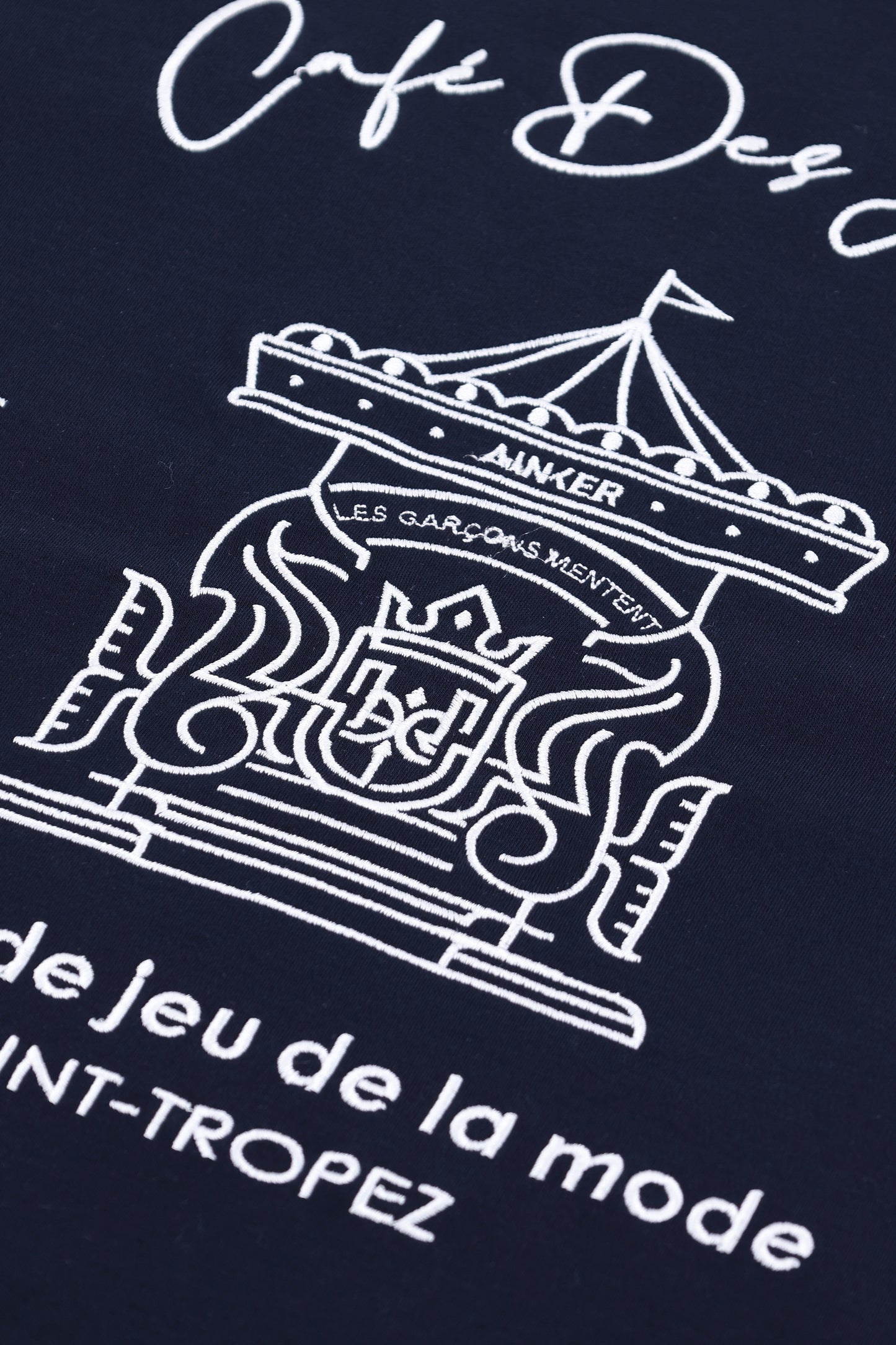 Mercerized 737 Navy T-Shirt