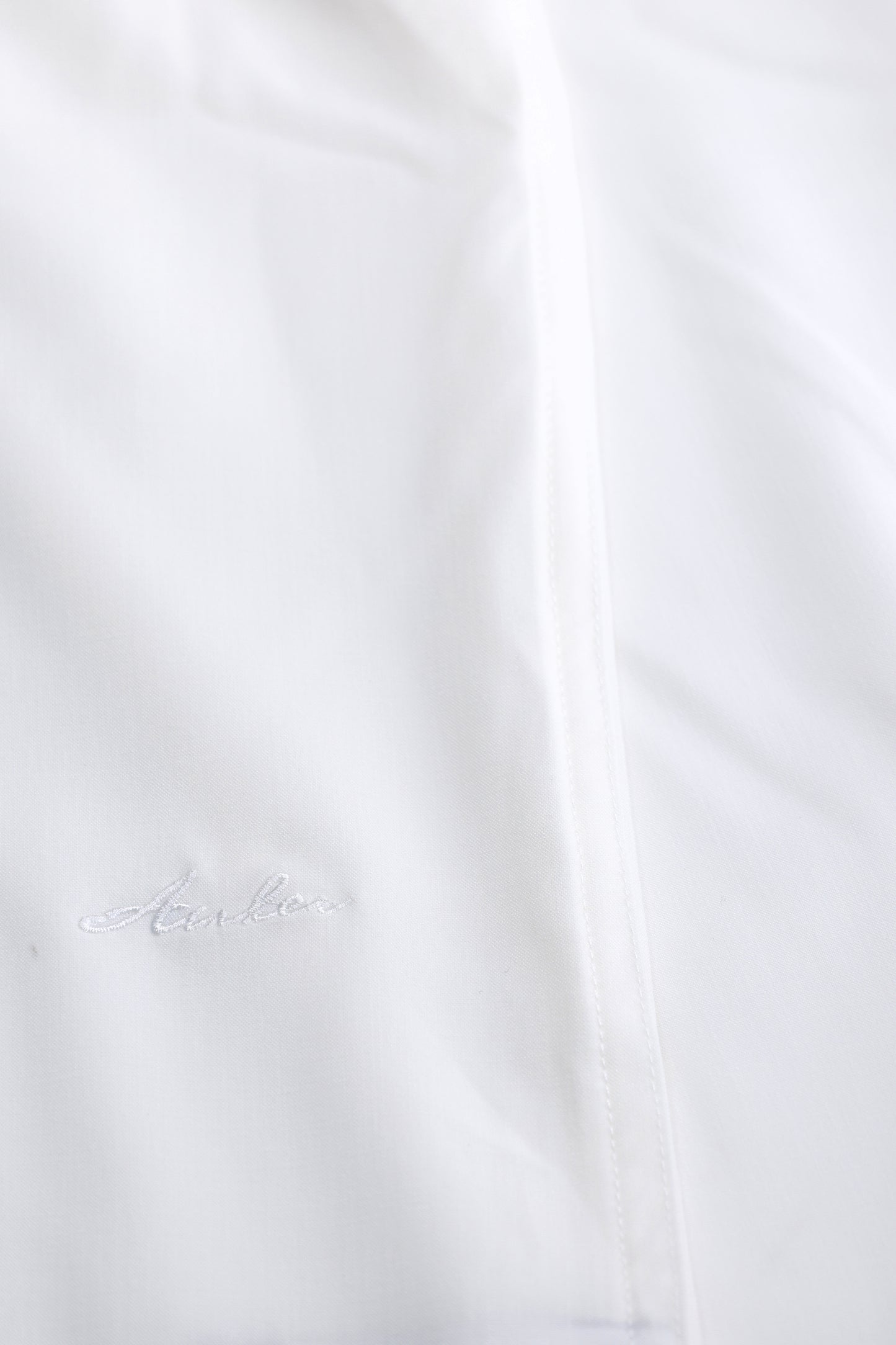Wool Blend White 779 Button Shirt