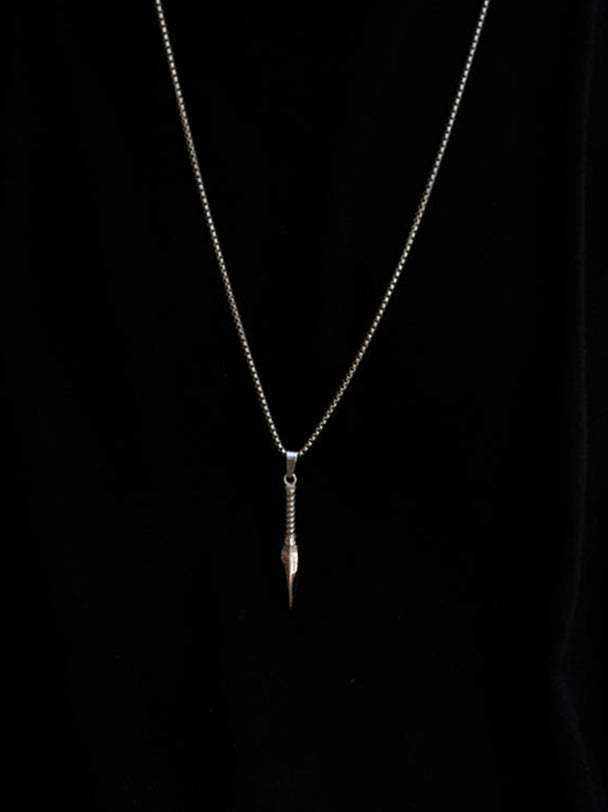 Viking X Silver Necklace