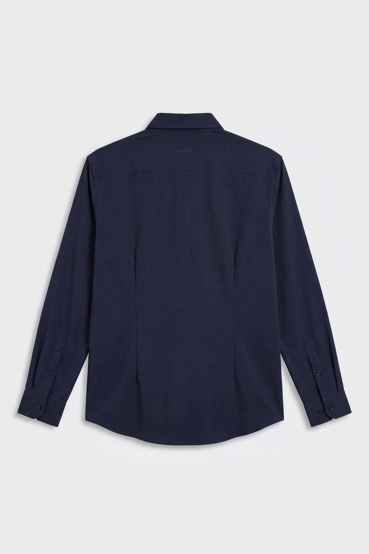 Wool Blend 1081 Navy Shirt