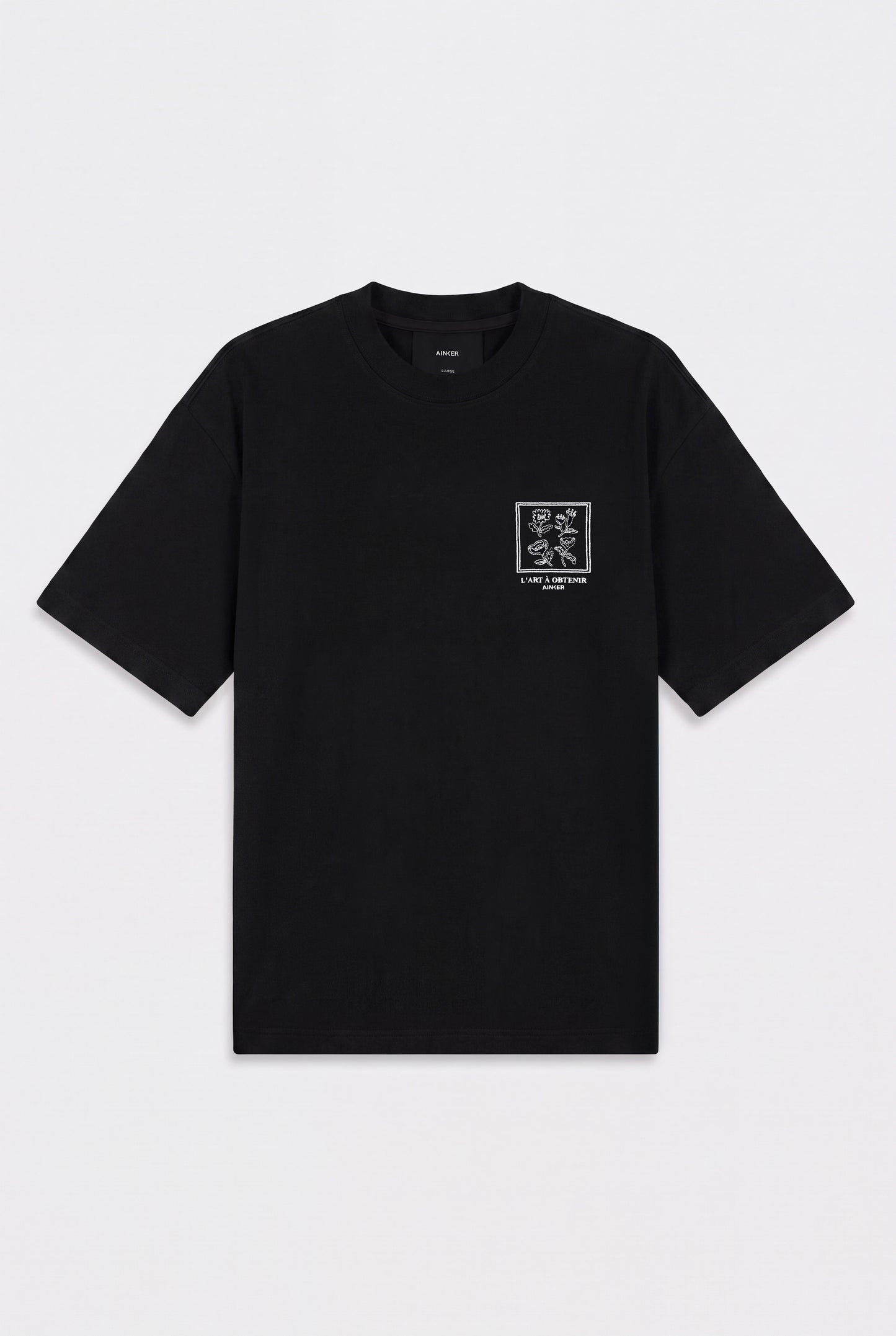 Mercerized 1149 Black T-Shirt