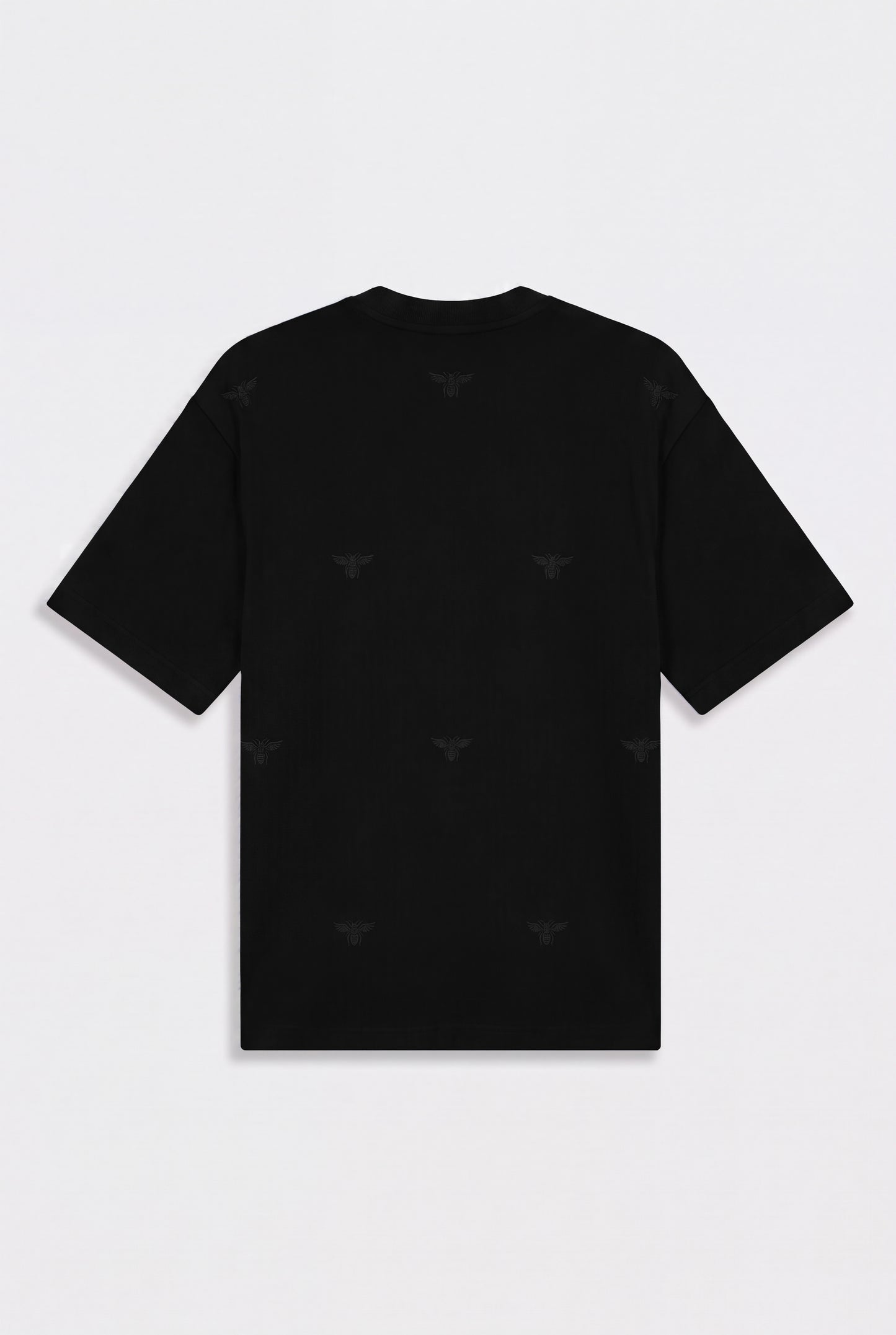Mercerized 1002 Black T-Shirt