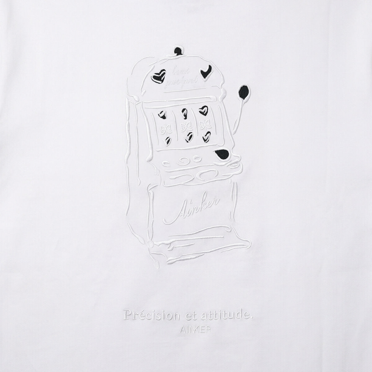 Mercerized 1163 White T-Shirt