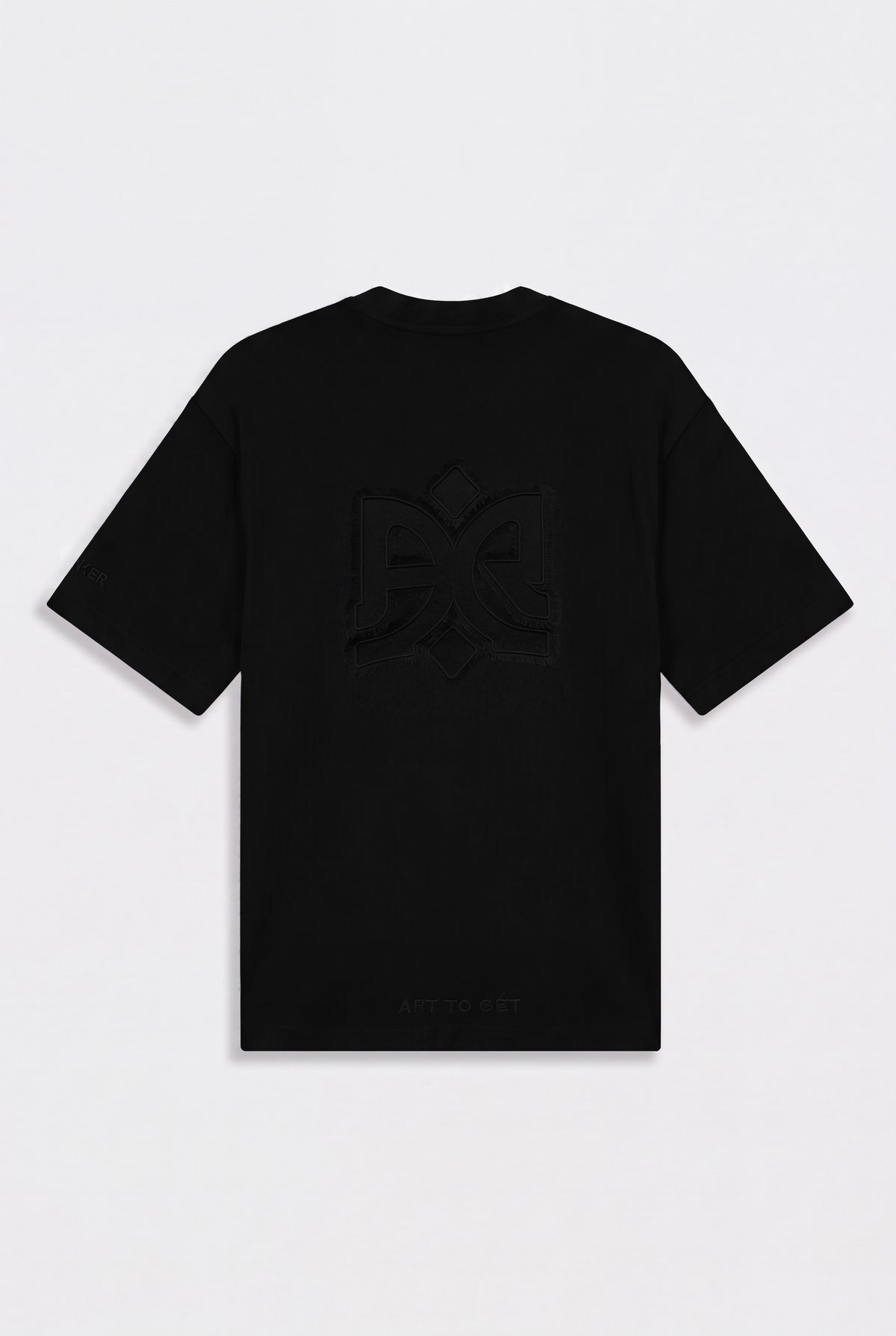 Mercerized 1043 Black T-Shirt