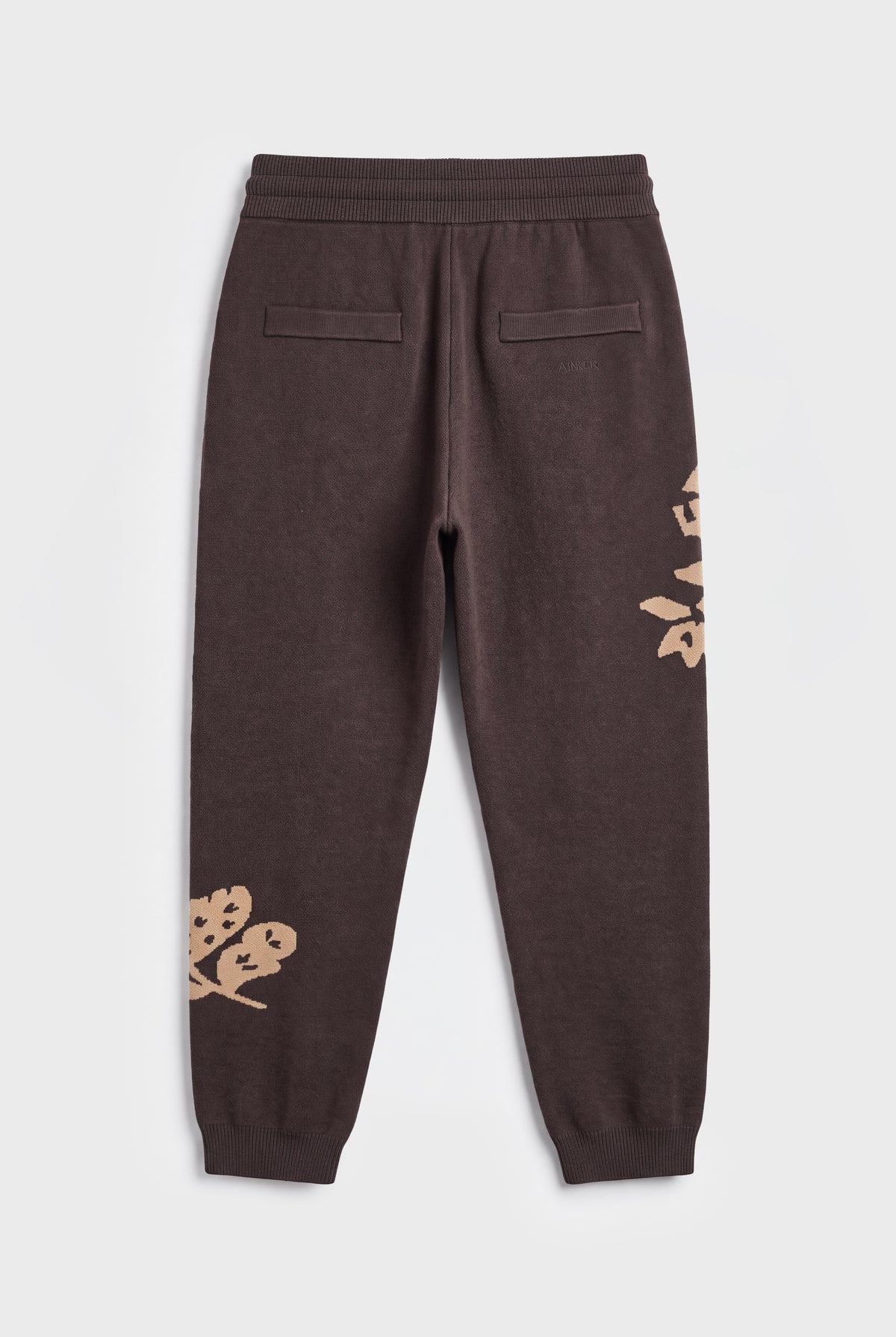 1127 Brown Knit Pant