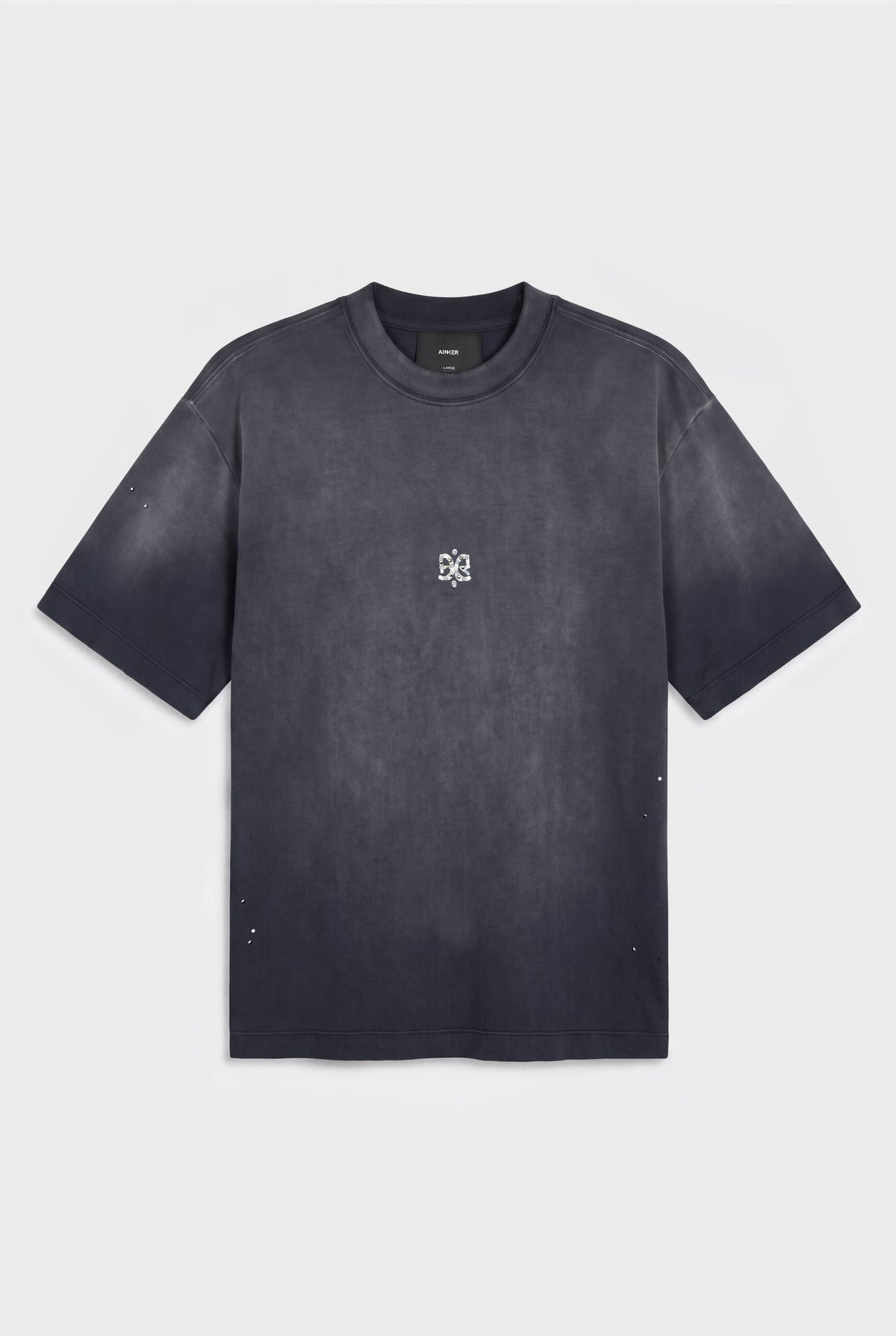 Cotton Wash 1108 Black T-Shirt