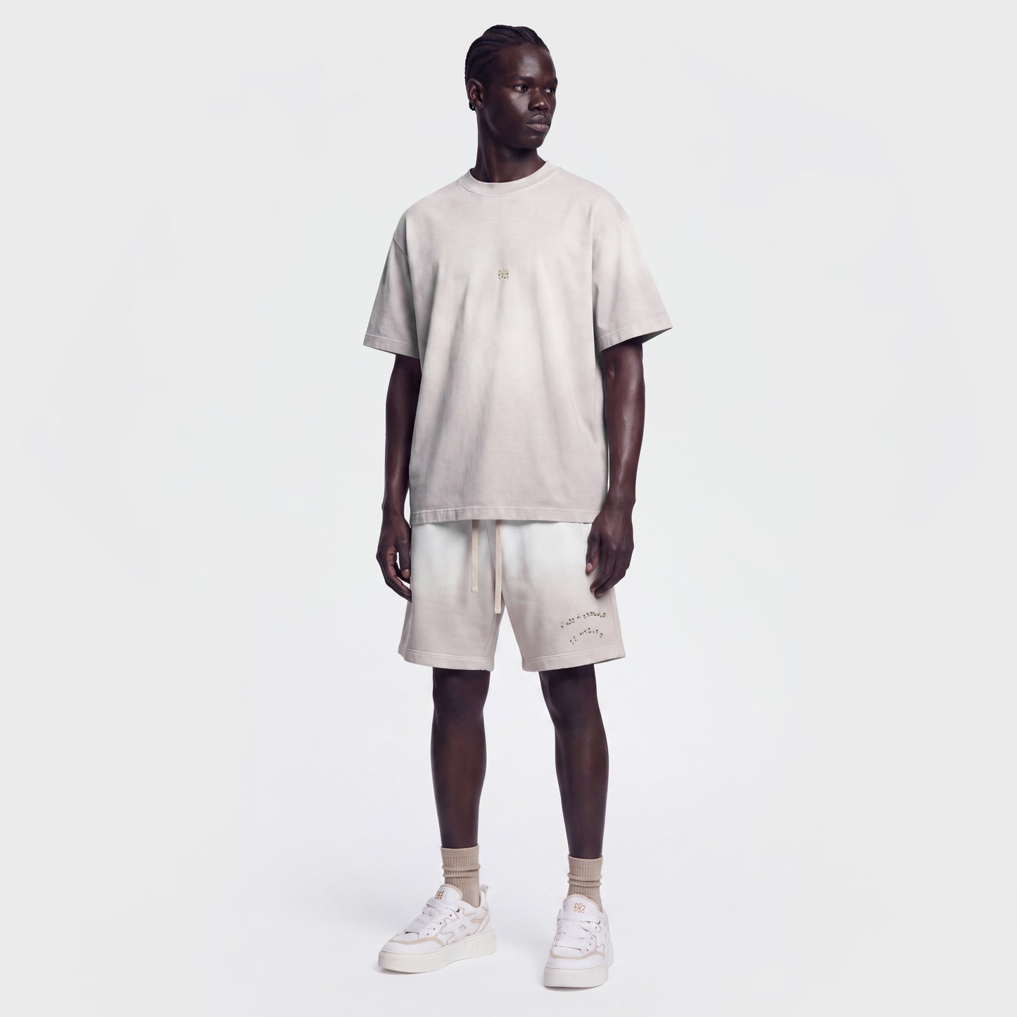 Cotton Wash 1108 Light Gray Pant