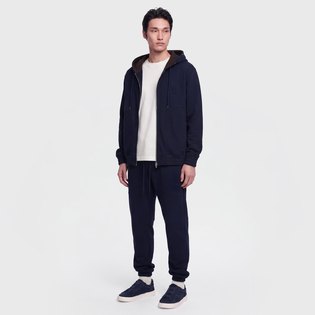 1069 Navy Hoodie