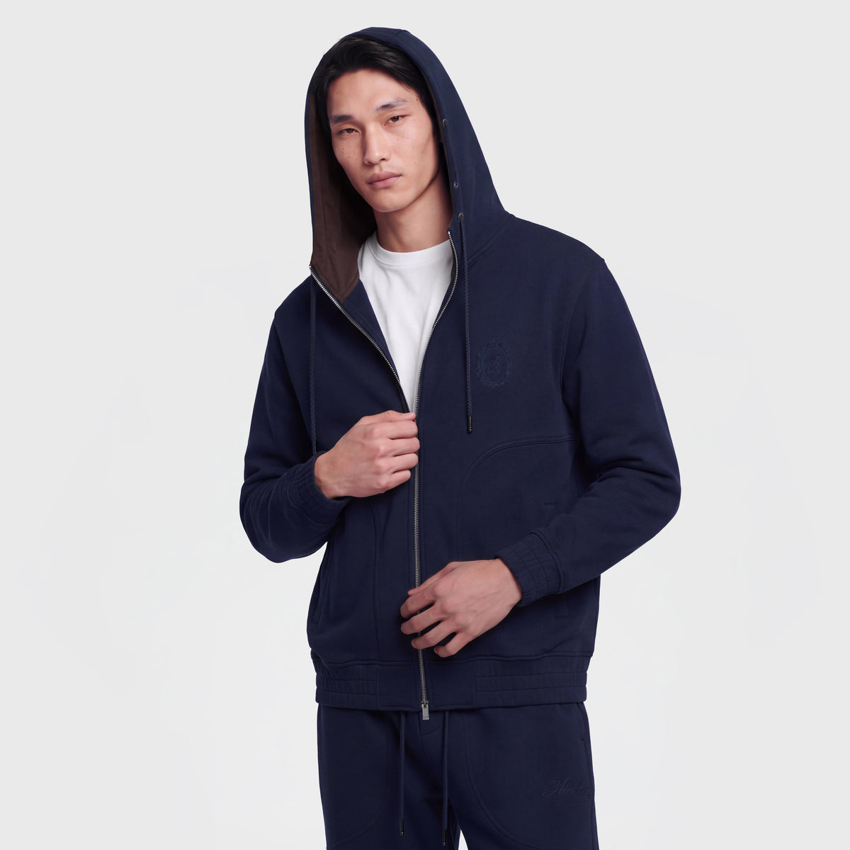 1069 Navy Hoodie