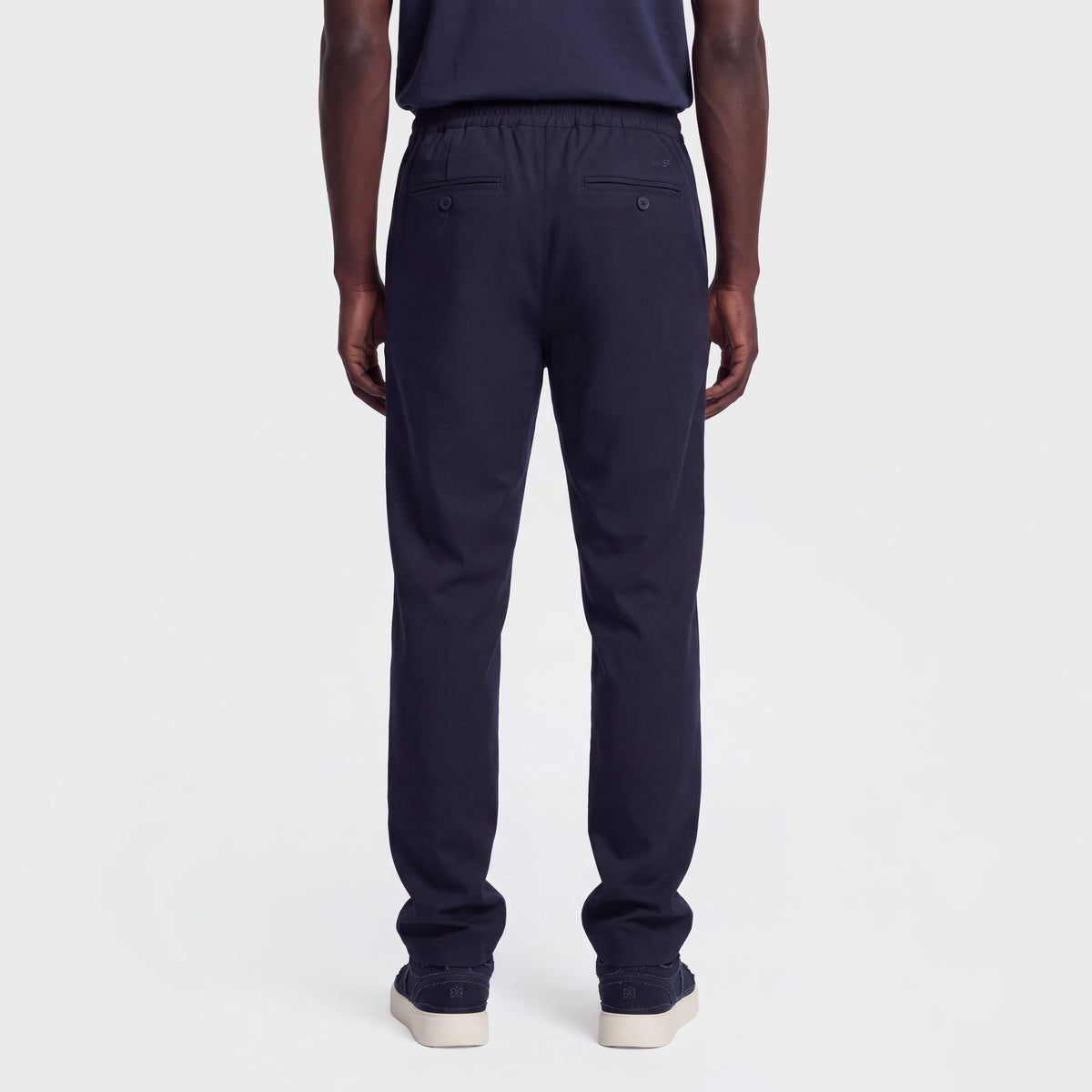 Wool Blend 1081 Navy Pant