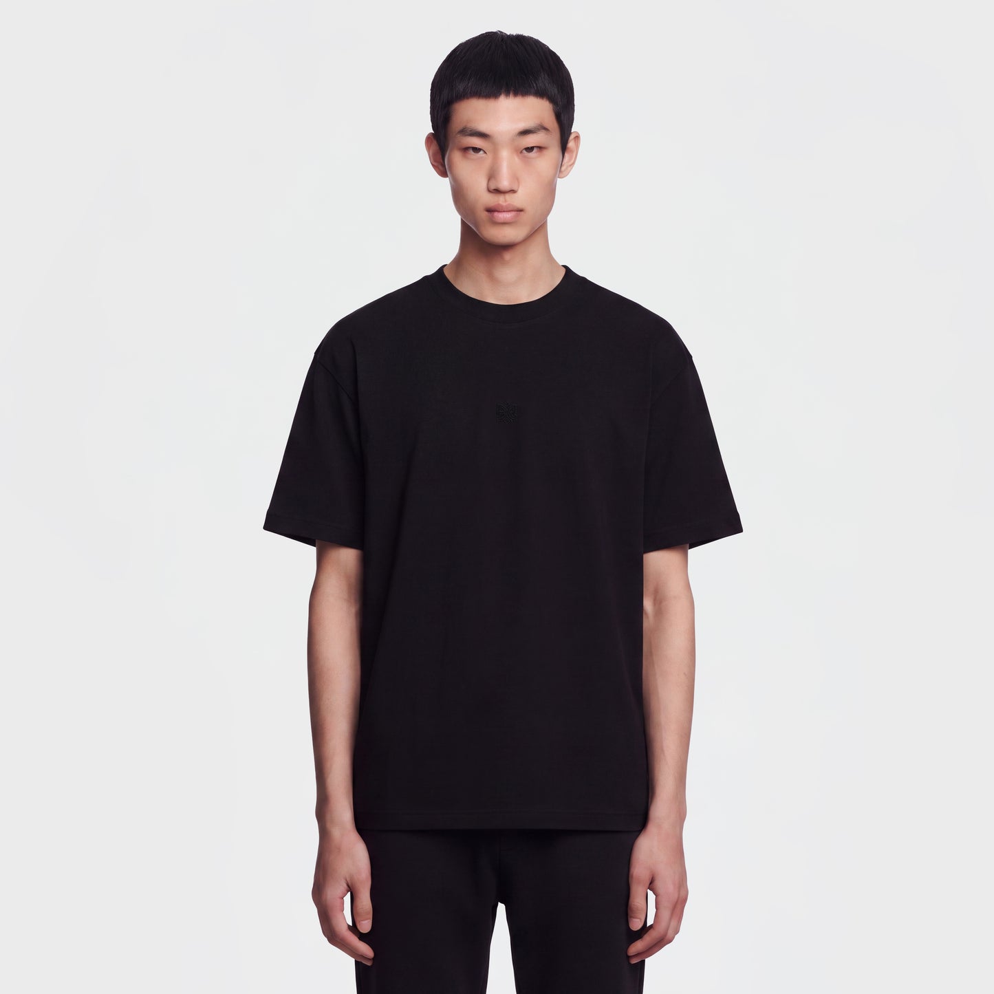 Mercerized 1114 Black T-Shirt