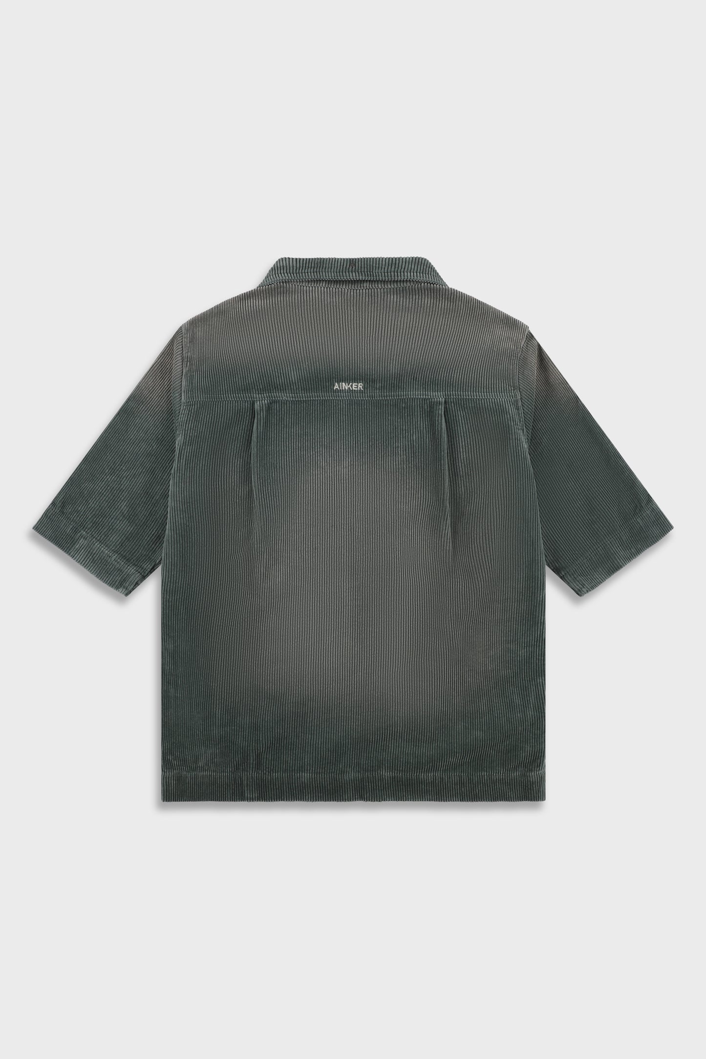 Wash Corduroy 708 Olive Short Jacket