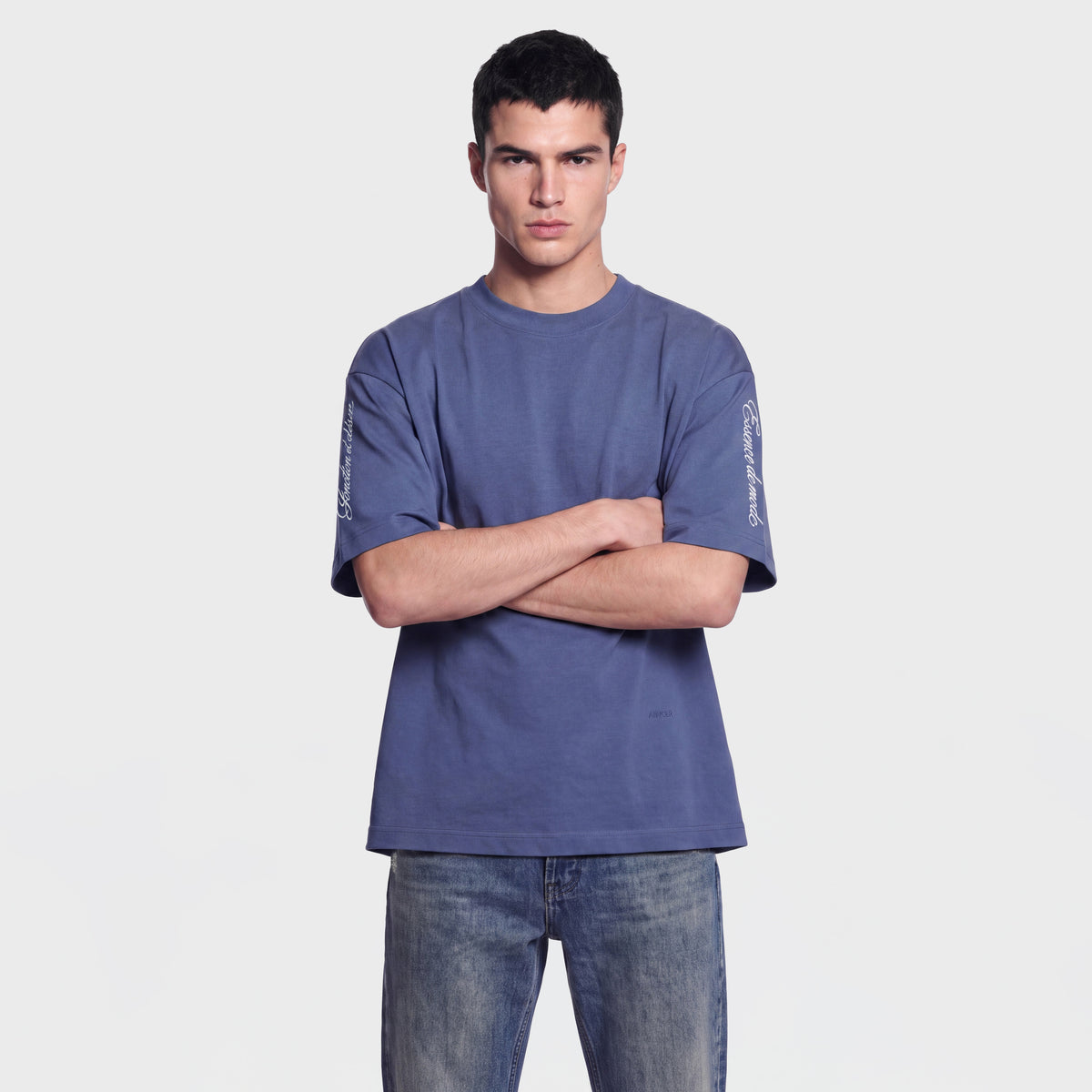 Mercerized 1034 Blue T-Shirt