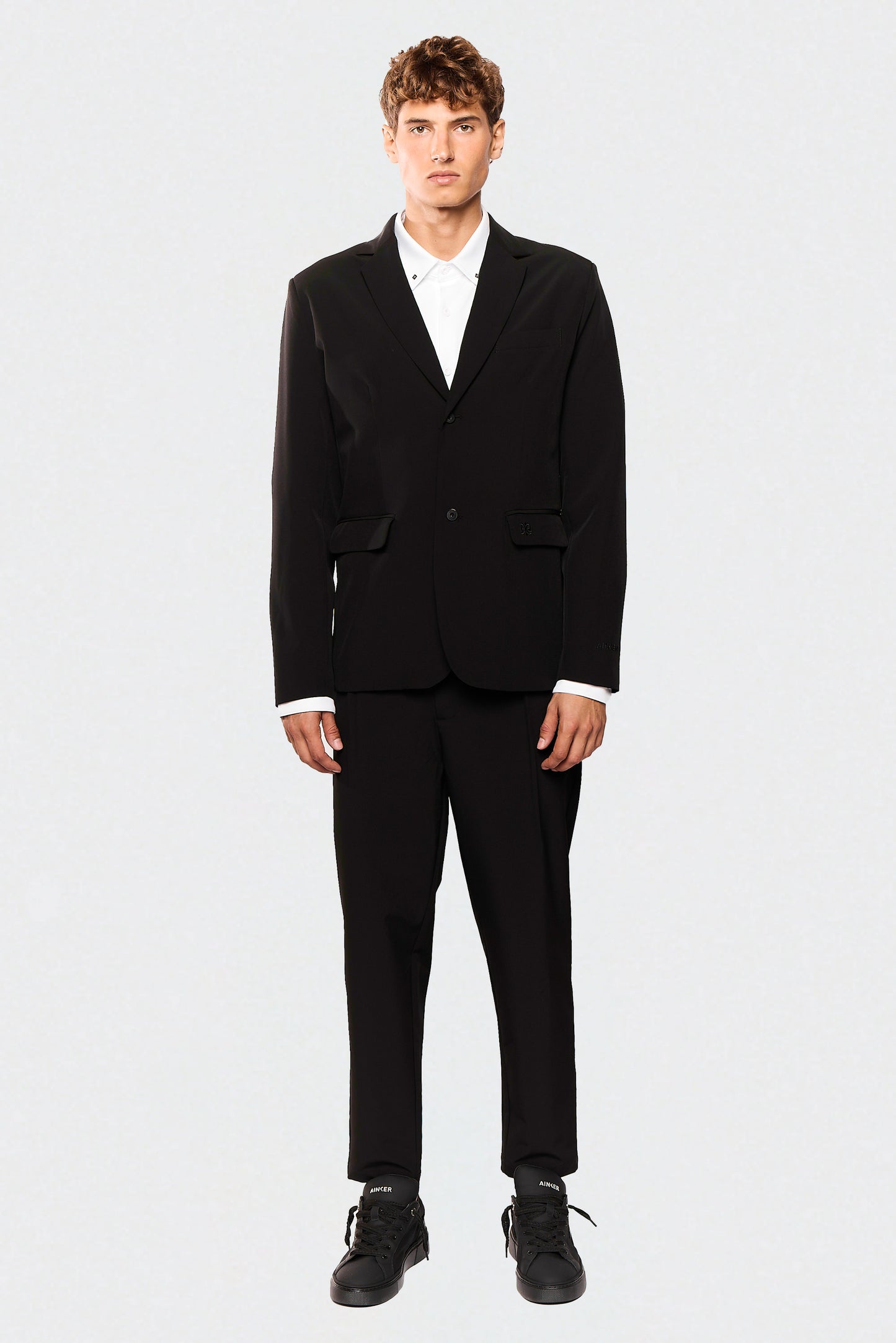 Elegant 750 Black Suit Pants