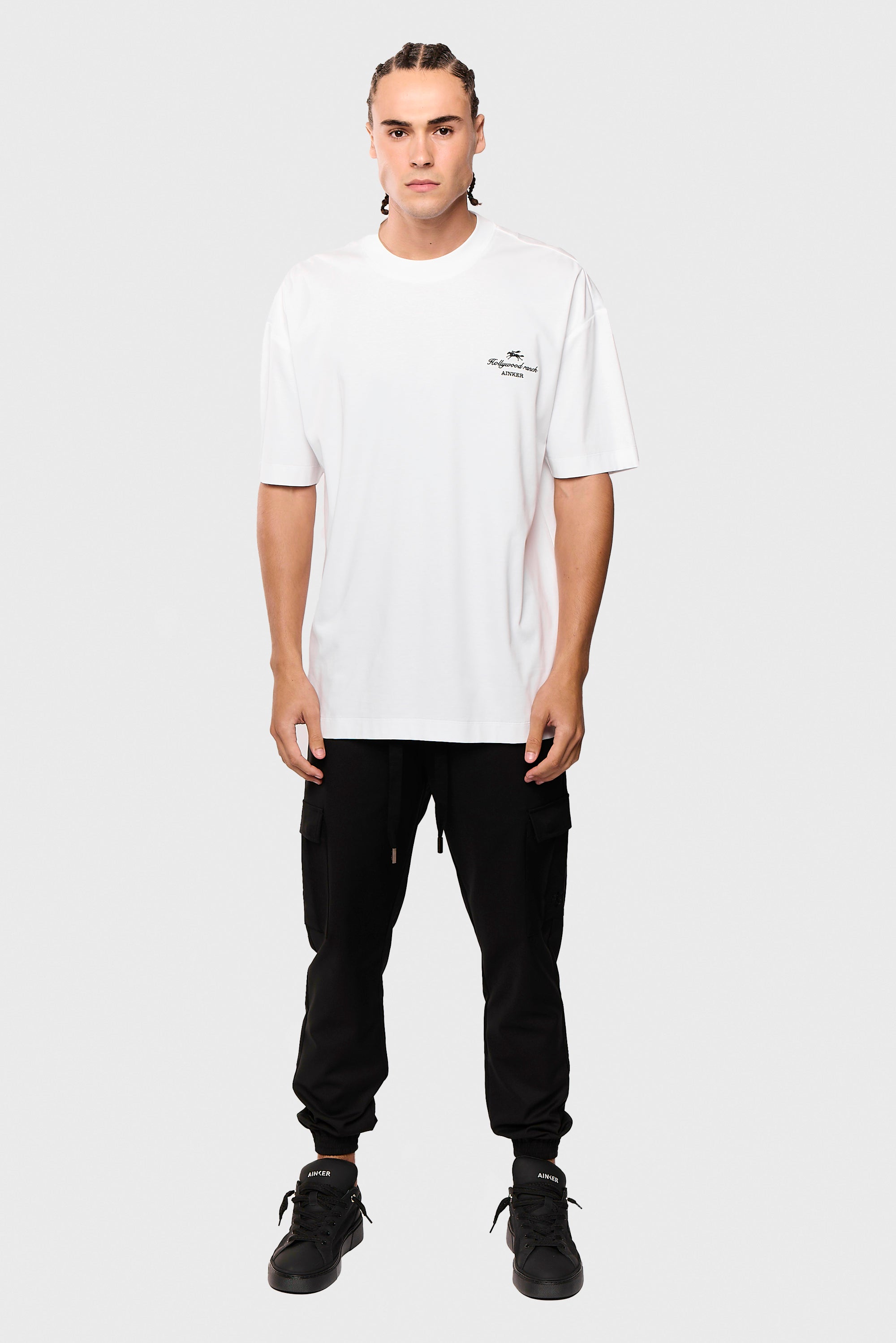 Mercerized 544 White T-Shirt