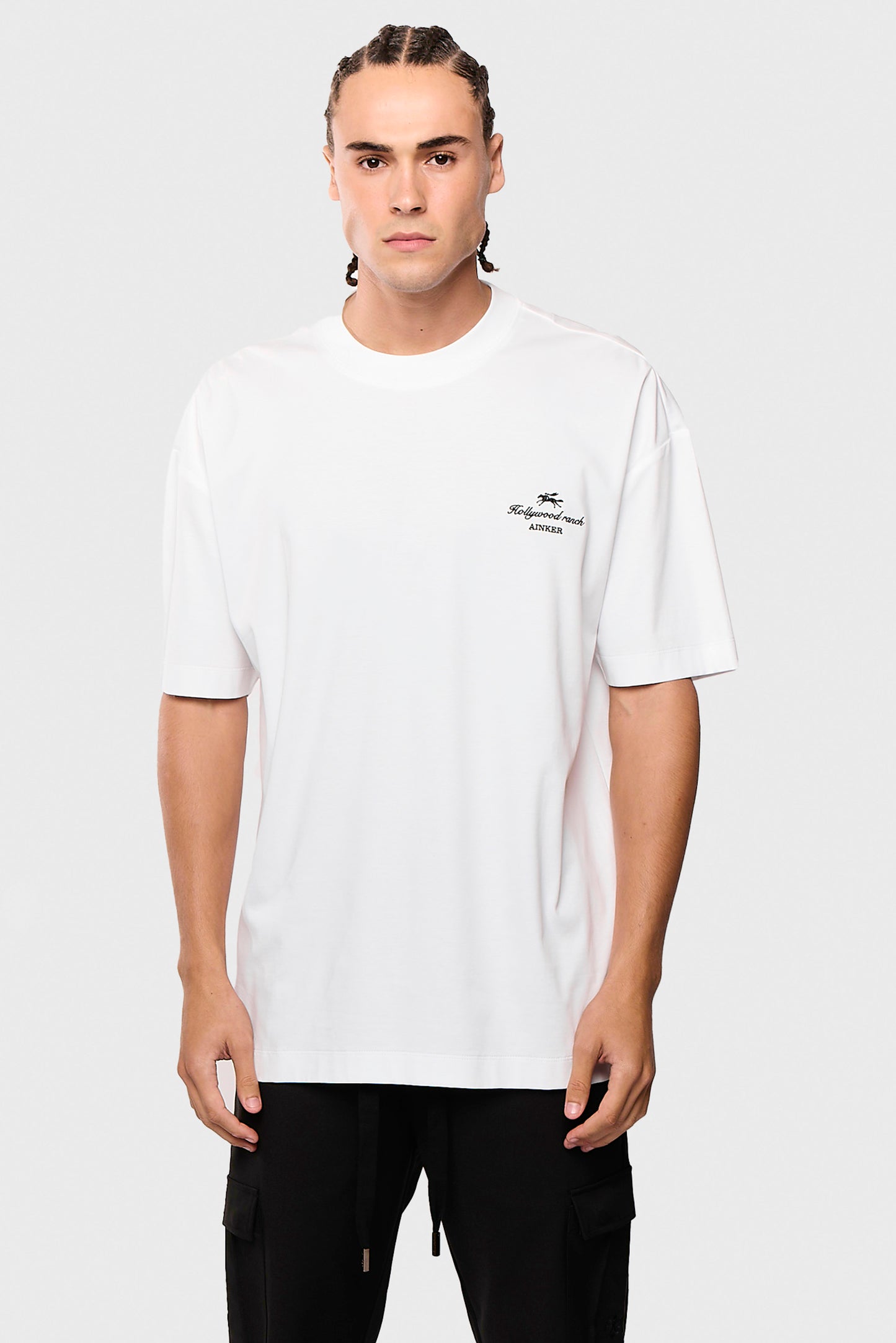 Mercerized 544 White T-Shirt