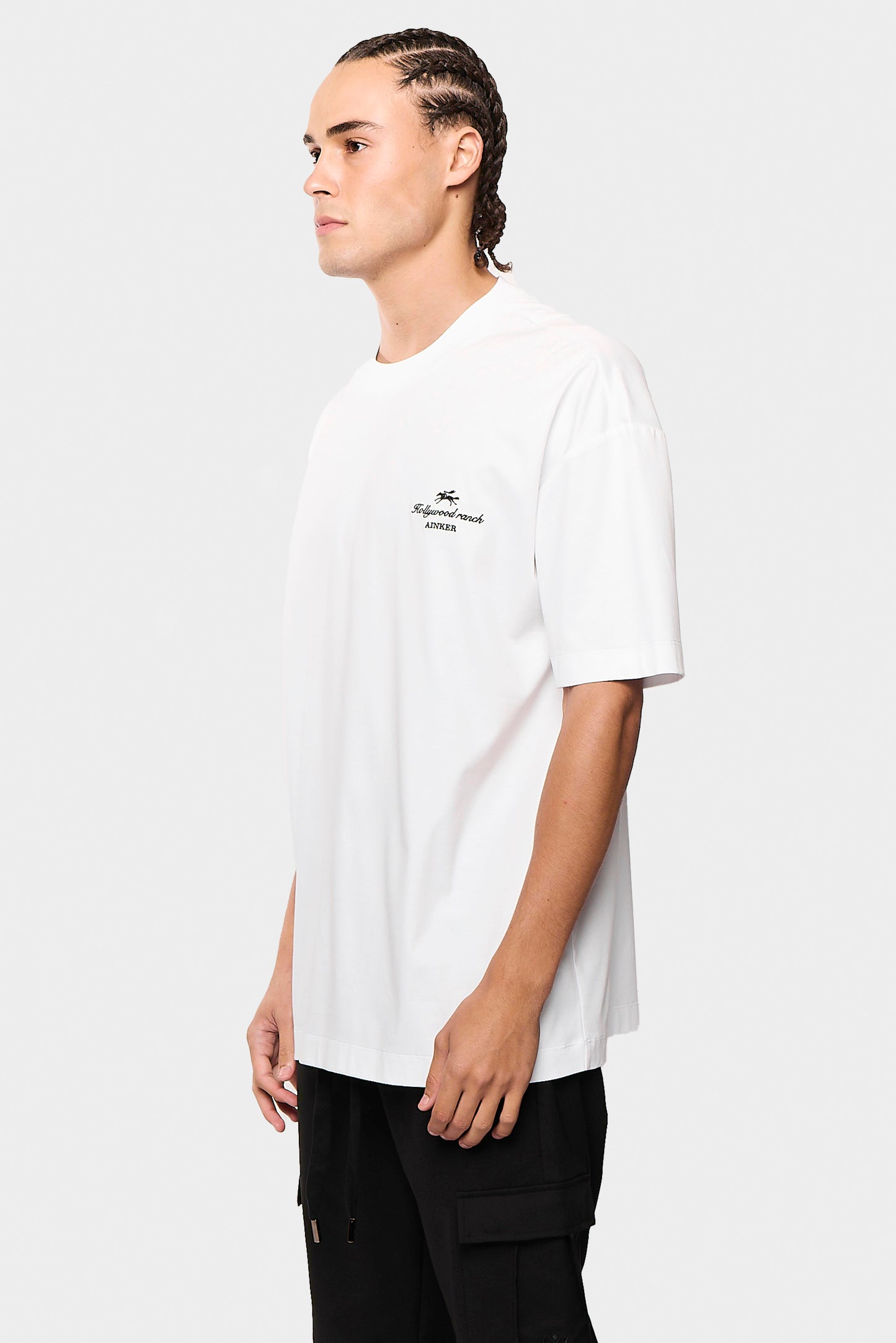 Mercerized 544 White T-Shirt
